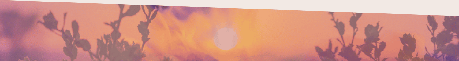 an irregular shape with the same autumn equinox image as above with pink and orange sunset