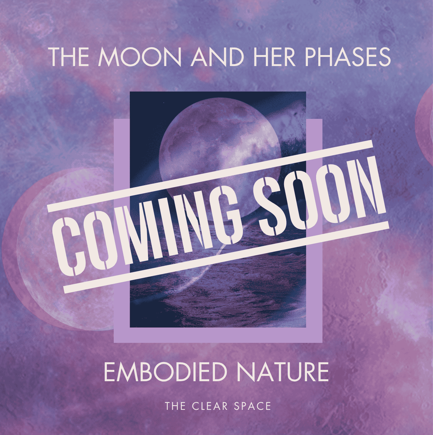 the moon and her phases guided somatic practice