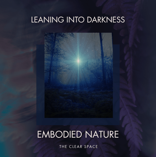 Leaning into Darkness