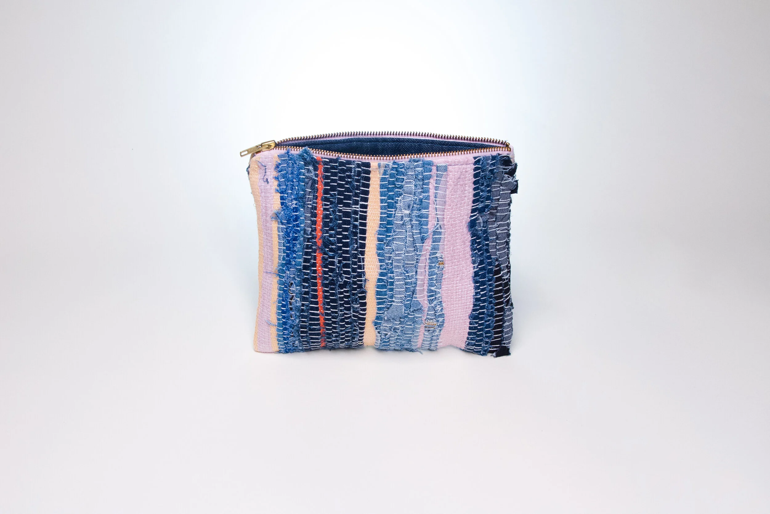 Selene Denim Pouch 
