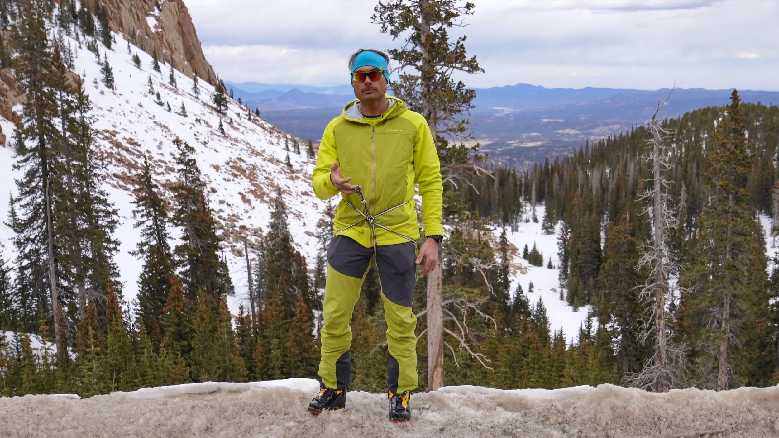 Improvised Sling Harness