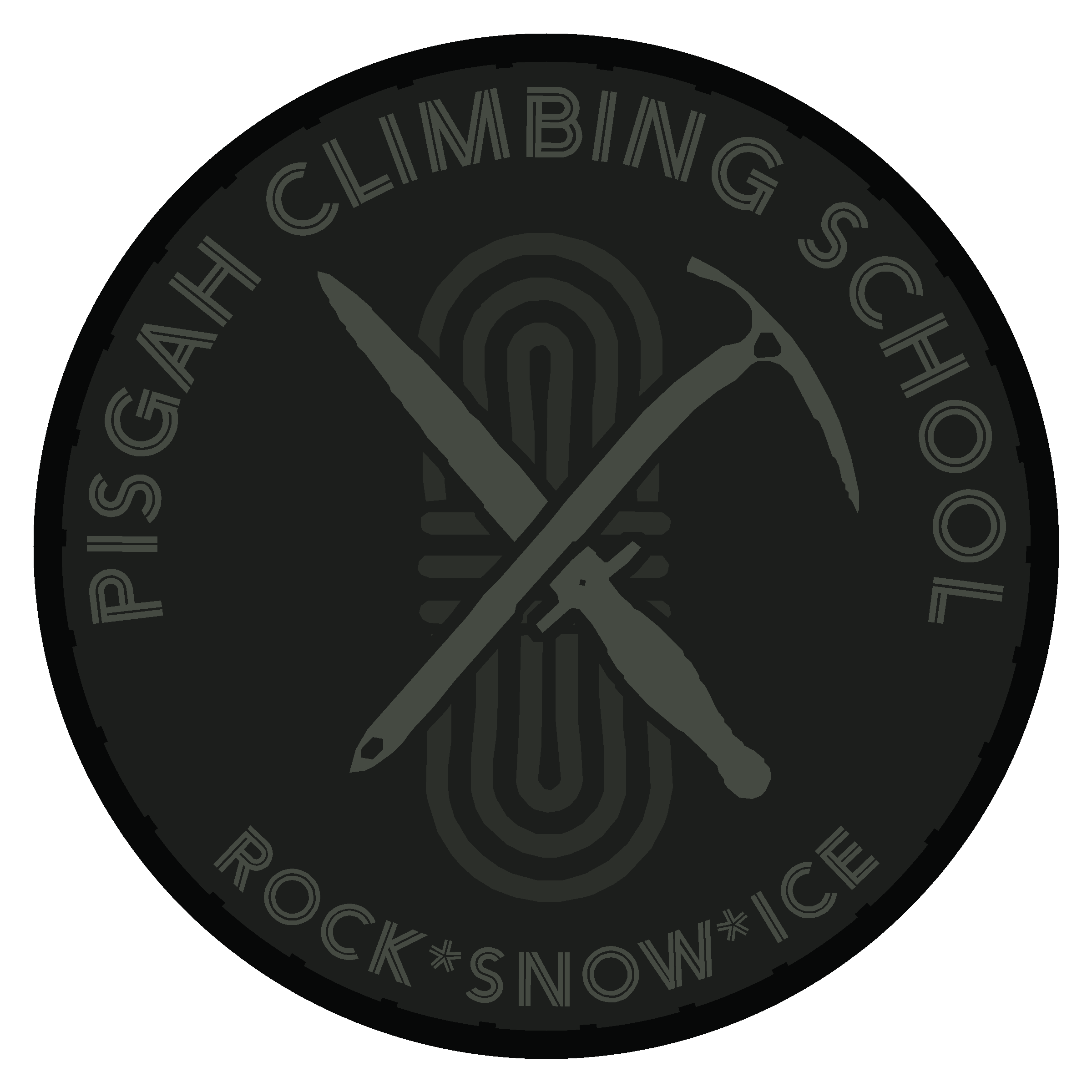 pisgah climbing school military training logo