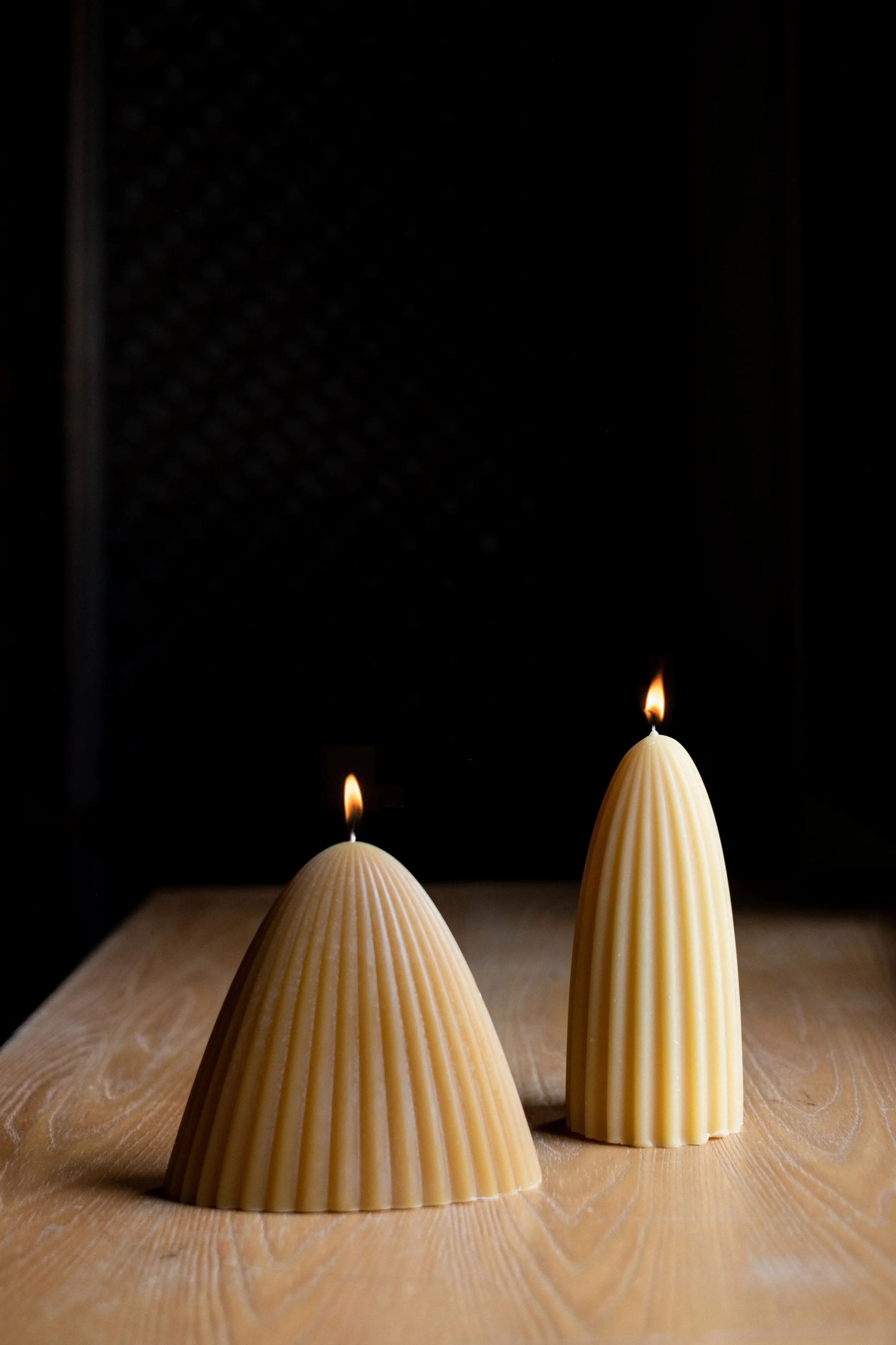 Tusk Beeswax Candle Natural