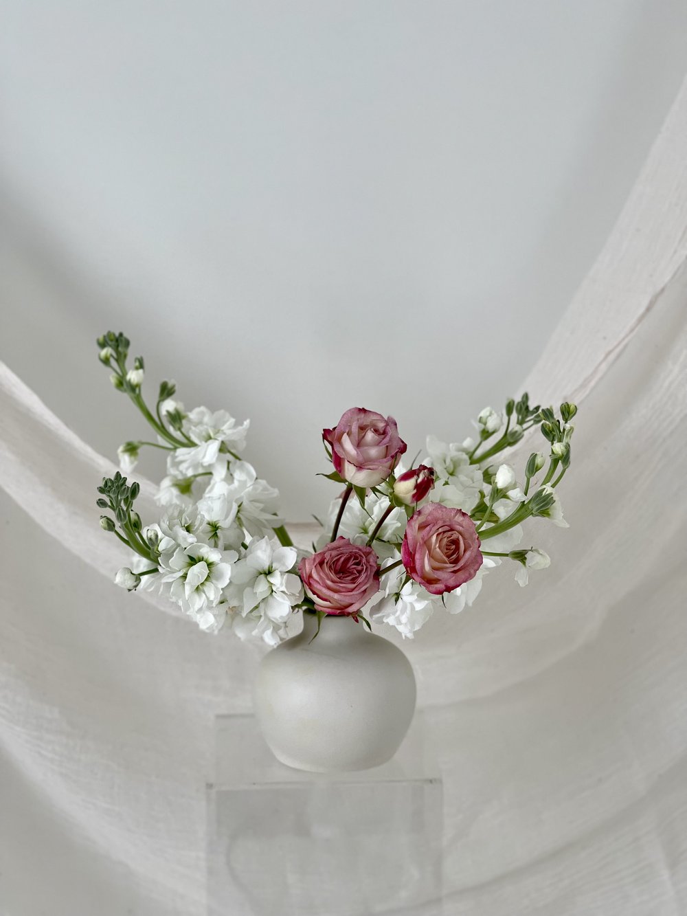 Copper Flower Frog Set — Adonia Floral Design