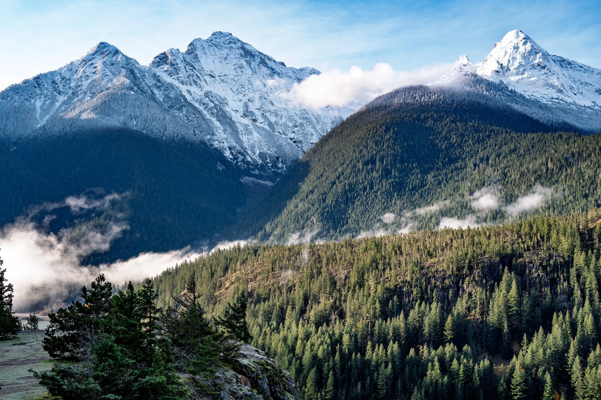 Colonial Peak, Pyramid Peak, Diablo Lake