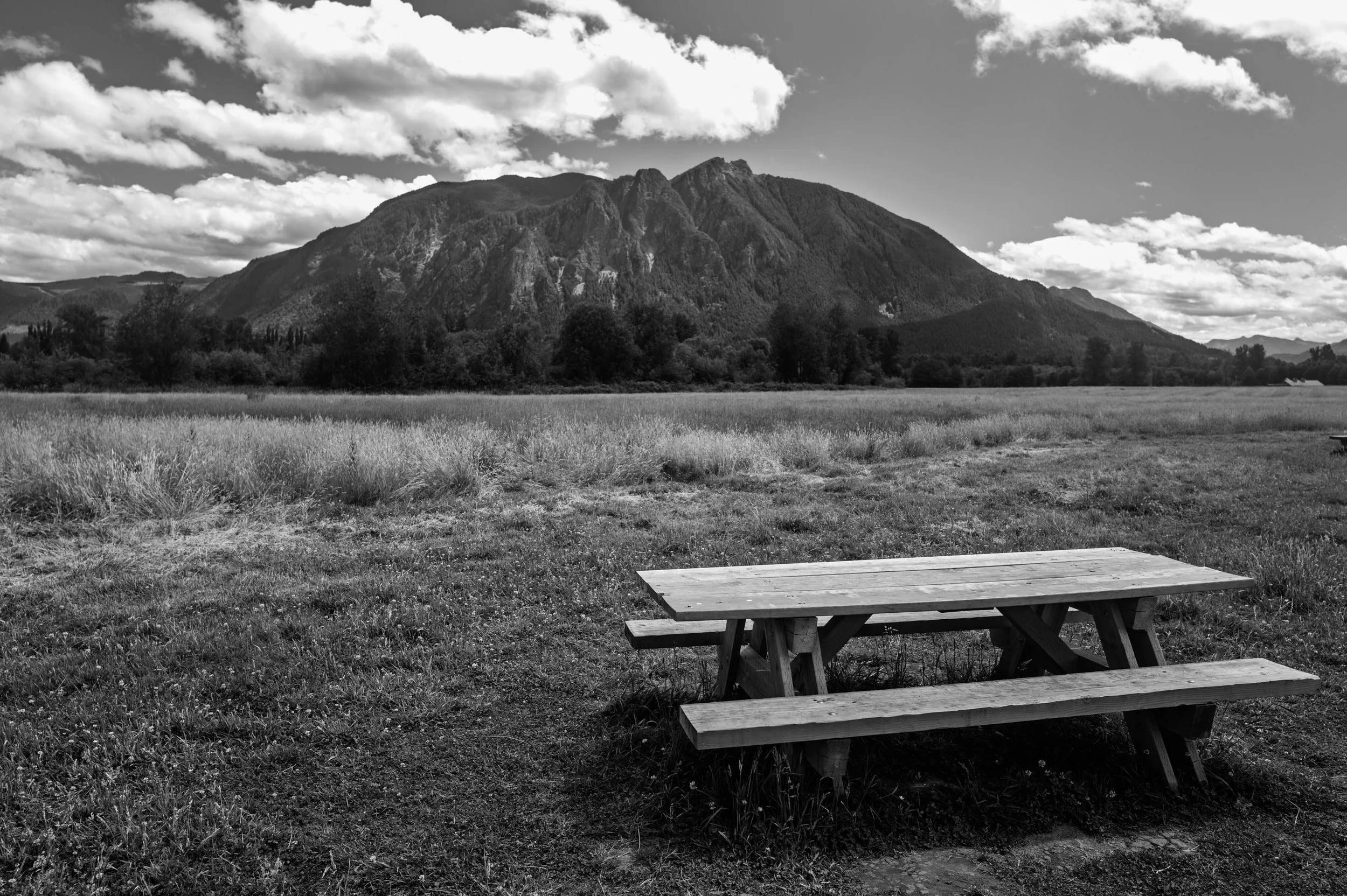 Picnic tables