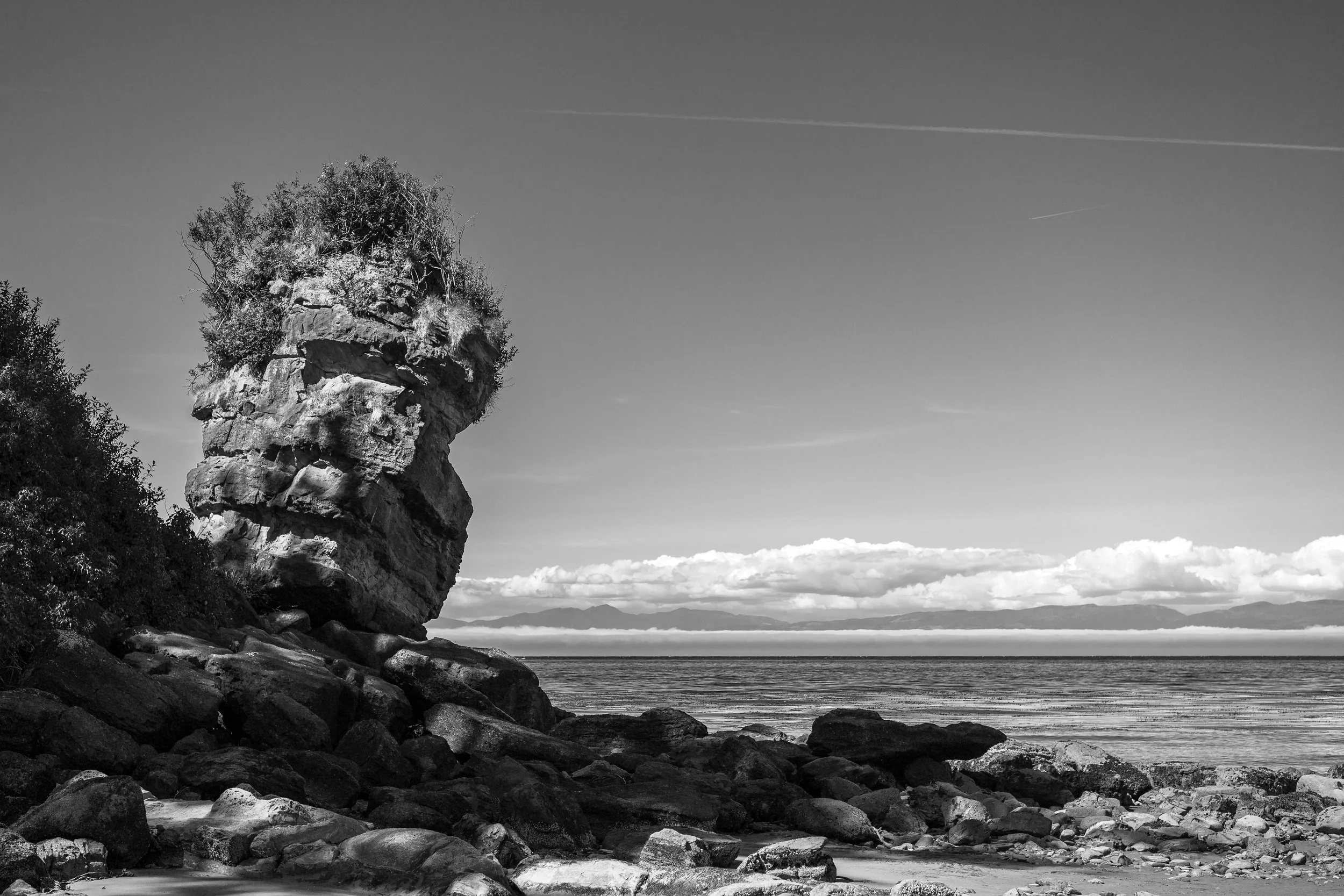 Chito Beach, WA, Strait of Juan de Fuca. 