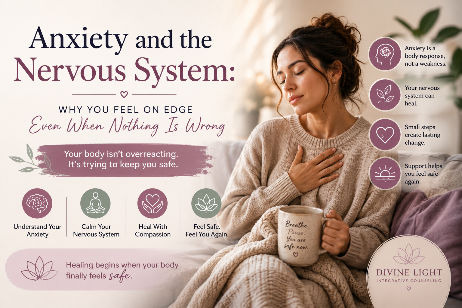 Anxiety and the Nervous System: Why You Feel On Edge Even When Nothing Is Wrong