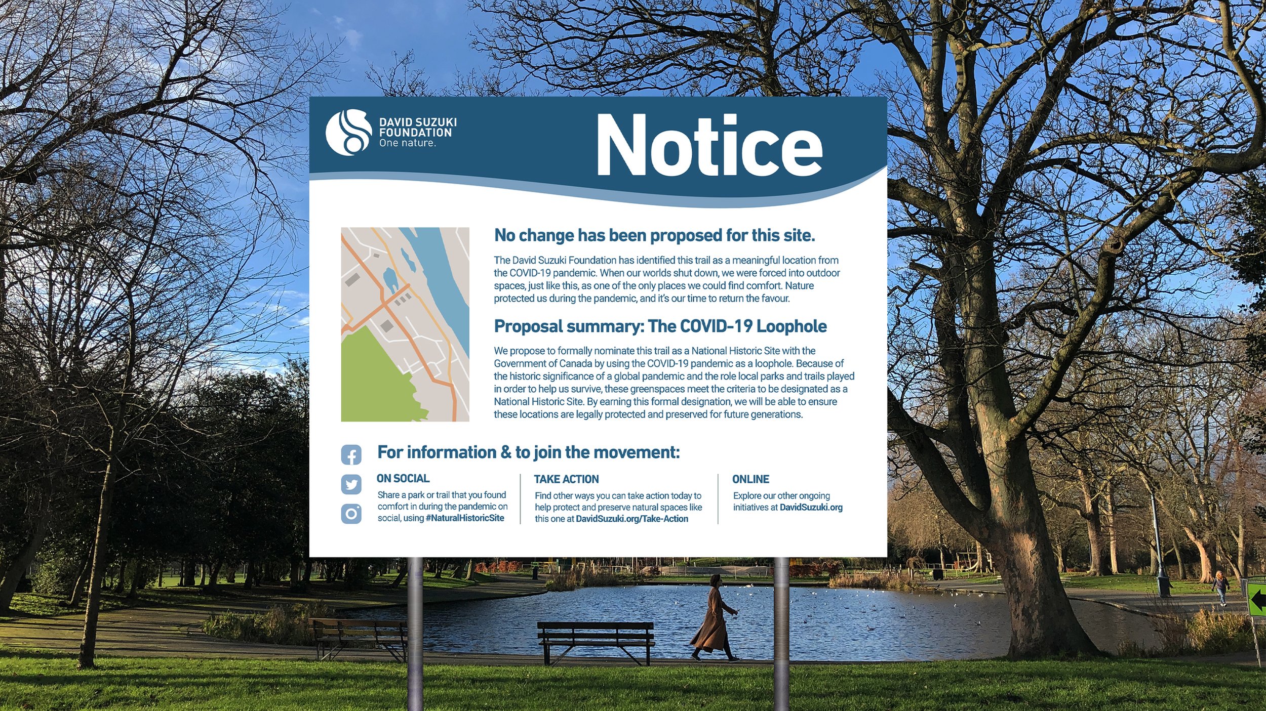 Proposal for no change