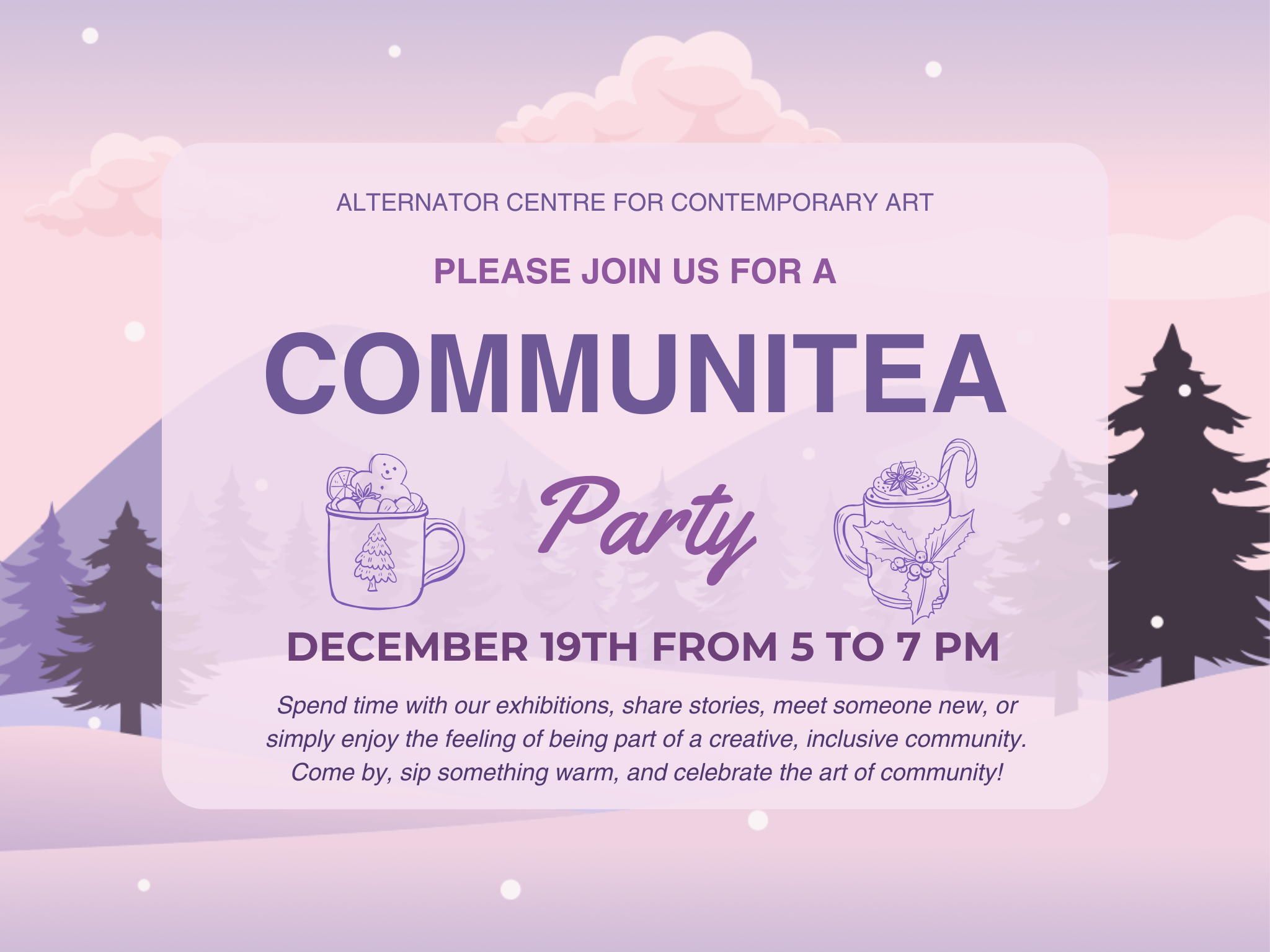 The Alternator's Communitea Party