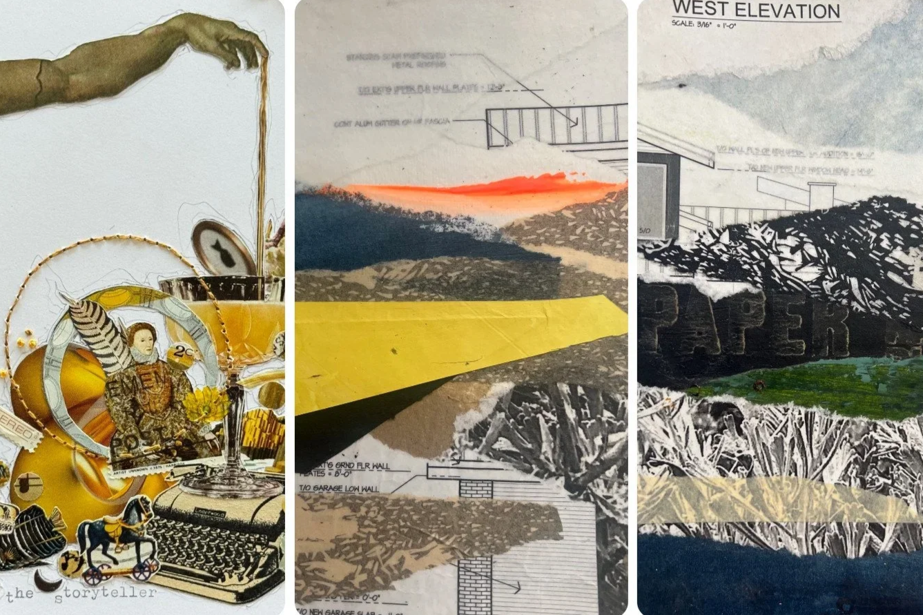 Cut, Paste, Discover // An Analog Collage Workshop