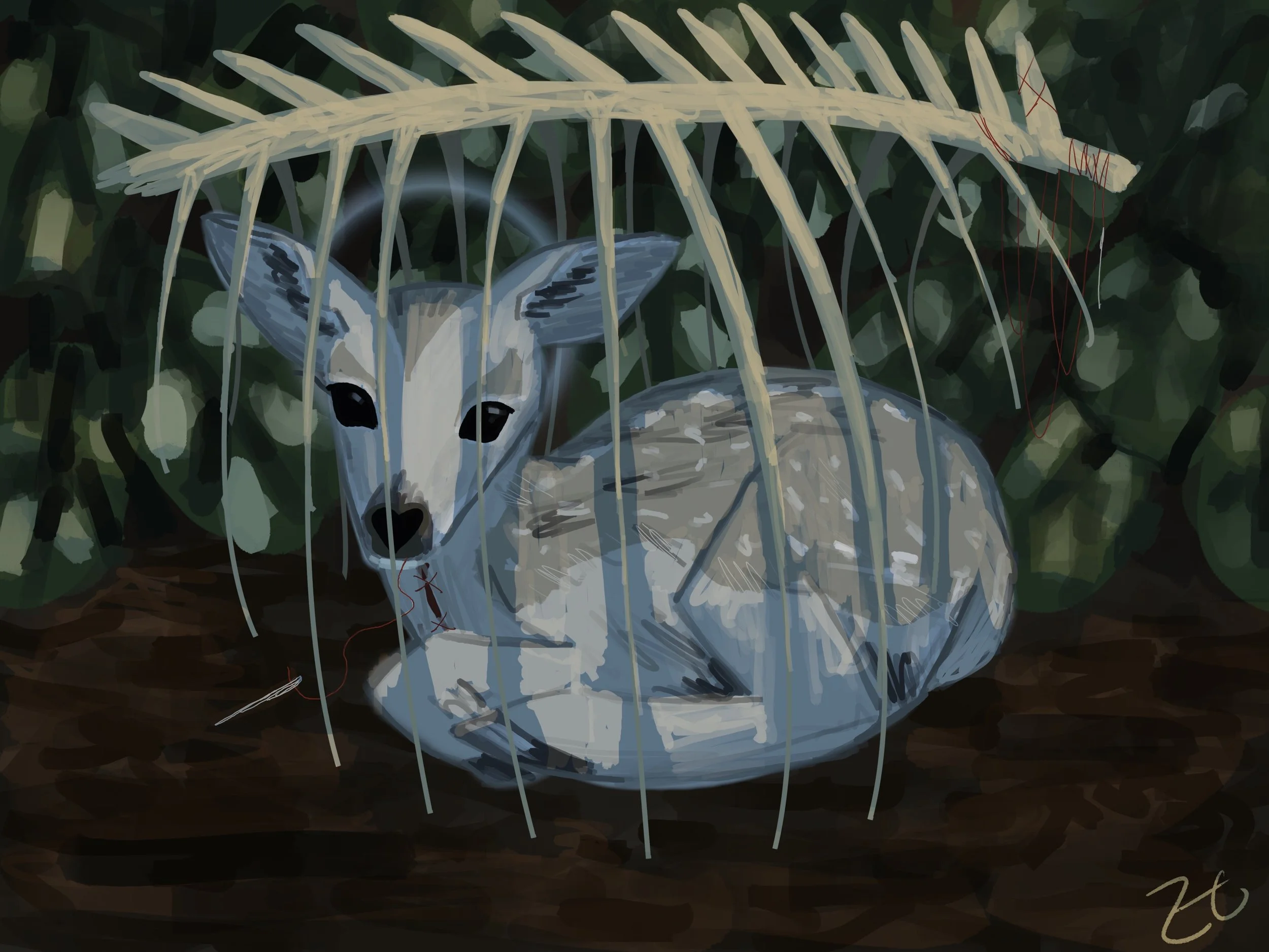 %22Fawn%22 Zoë Caine 2026 Drawn on Procreate.jpeg