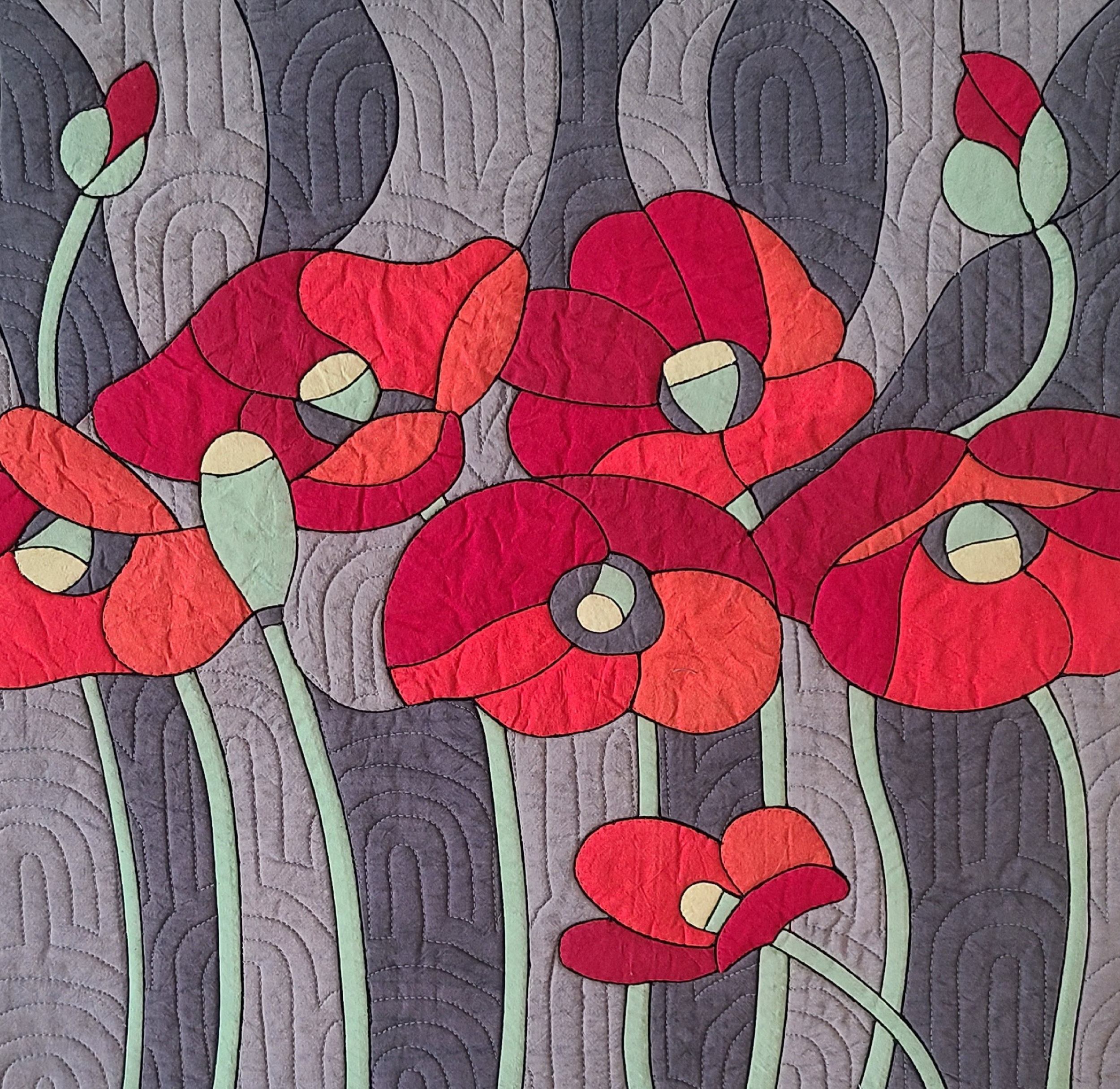 Lest We Forget // Exploring The Poppy With The Pincushion Quilt Guild
