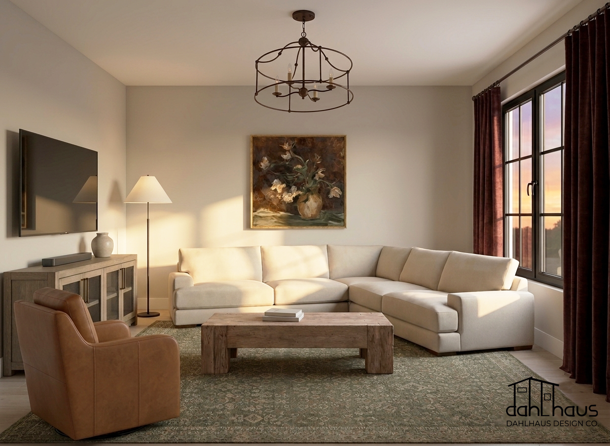 Splurge or Save? Modern Traditional Living Room