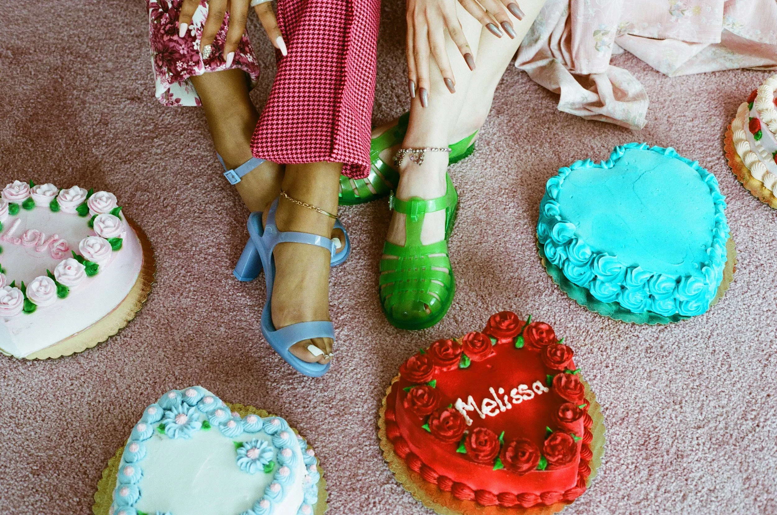 Melissa Valentines shoe campaign. 