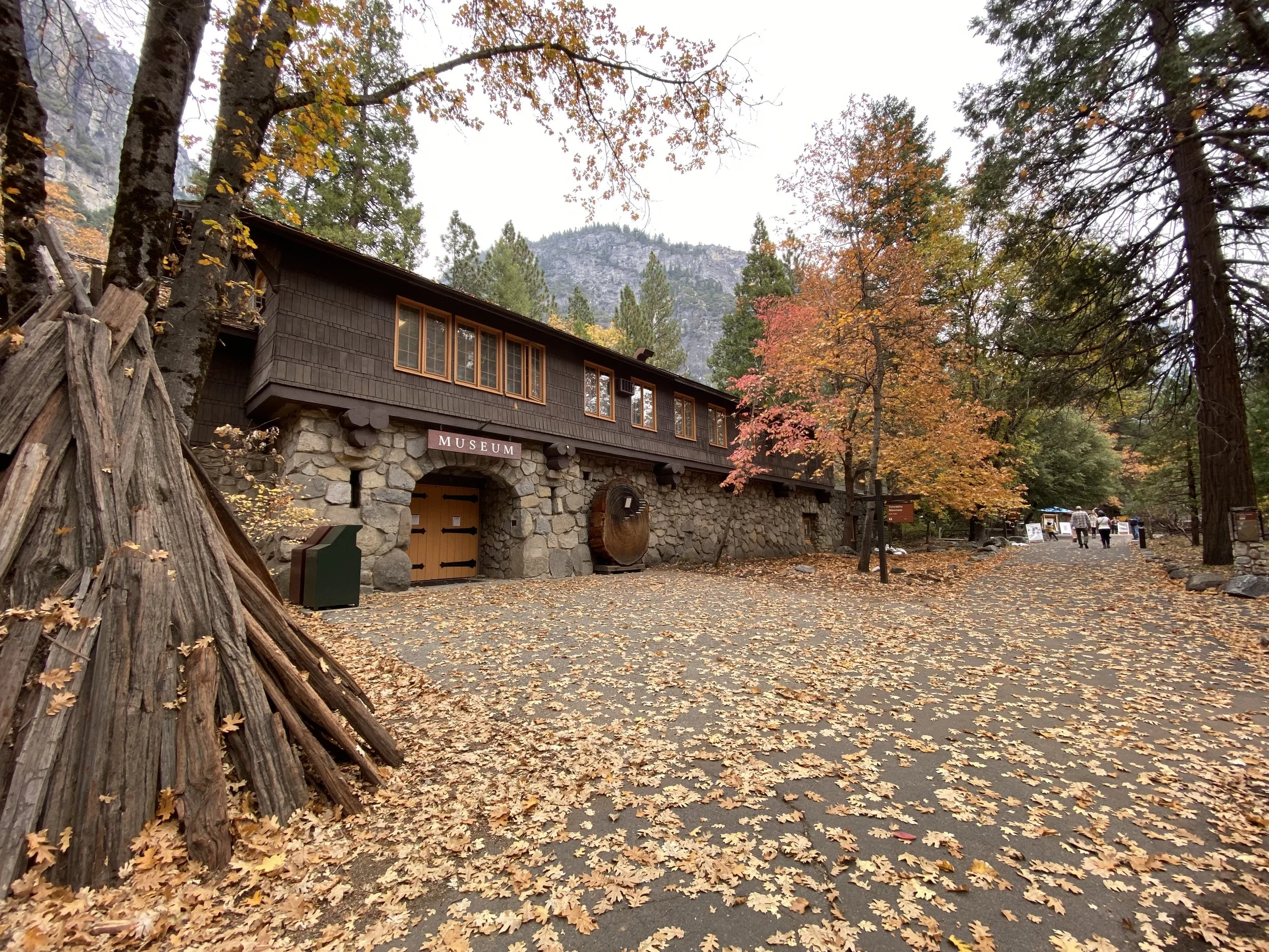 The valley village in its autumn outfit