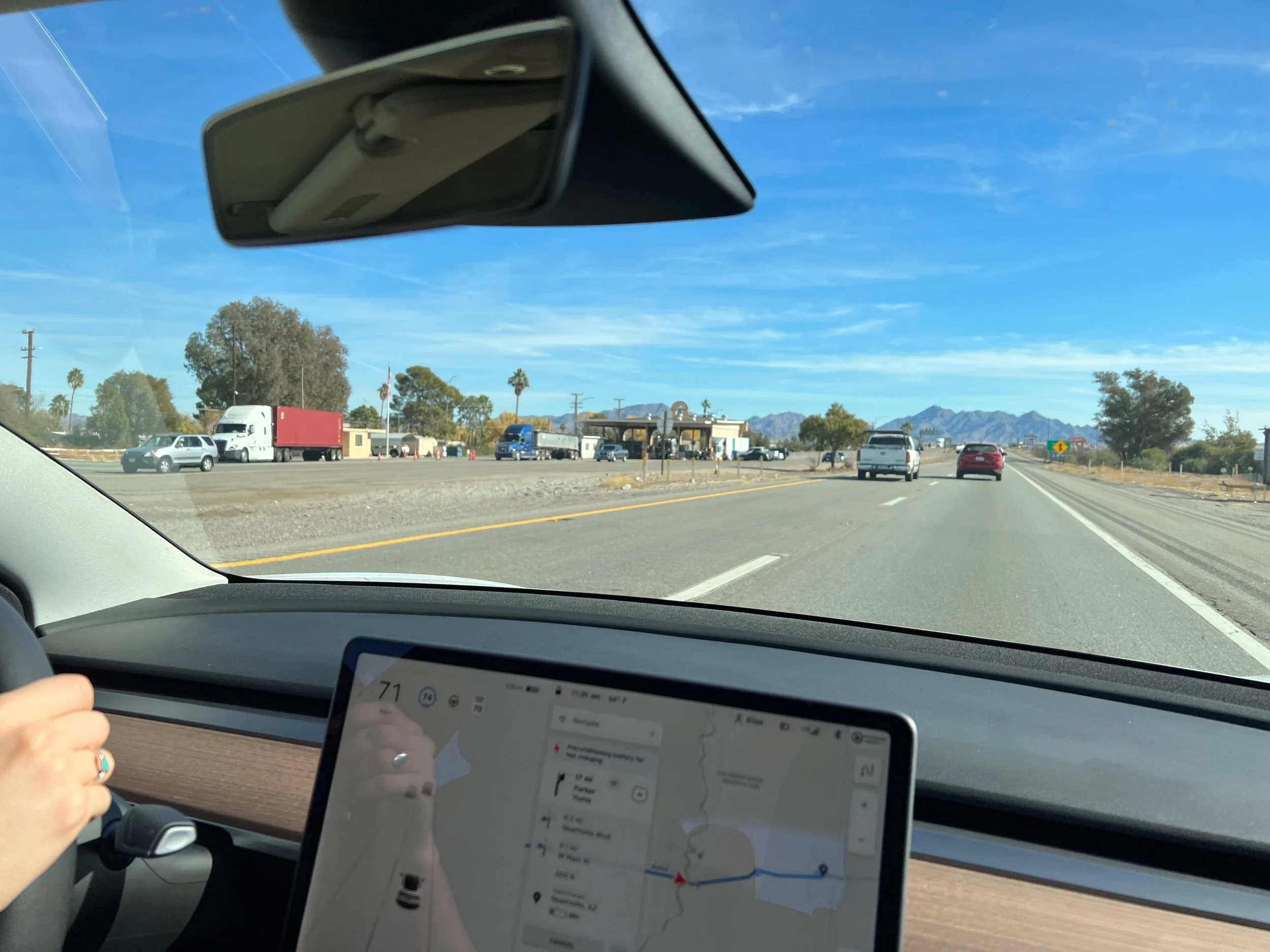 First Tesla Roadtrip