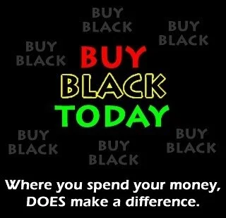 By buying black you are helping build the wealth and financial growth of Black folx. Ujamaa-uplifting your community economically, is a practice.  Tag some of your favorite Black owned businesses. I&rsquo;ll start @shopafrothreads @regalclothes @exit