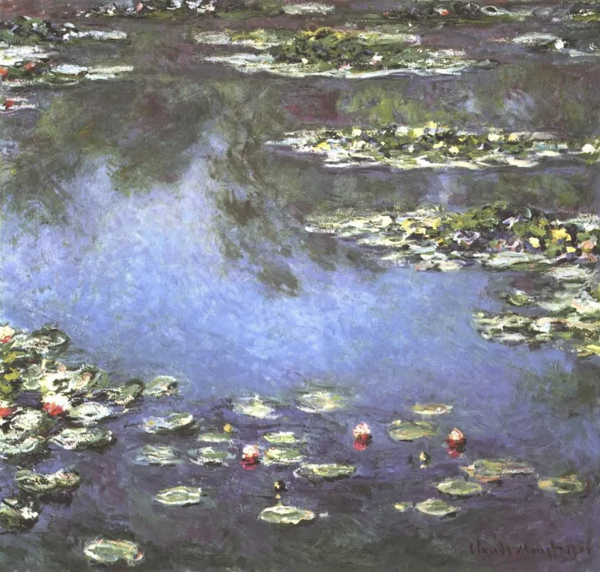 Claude Monet, "Water Lilies" 1906