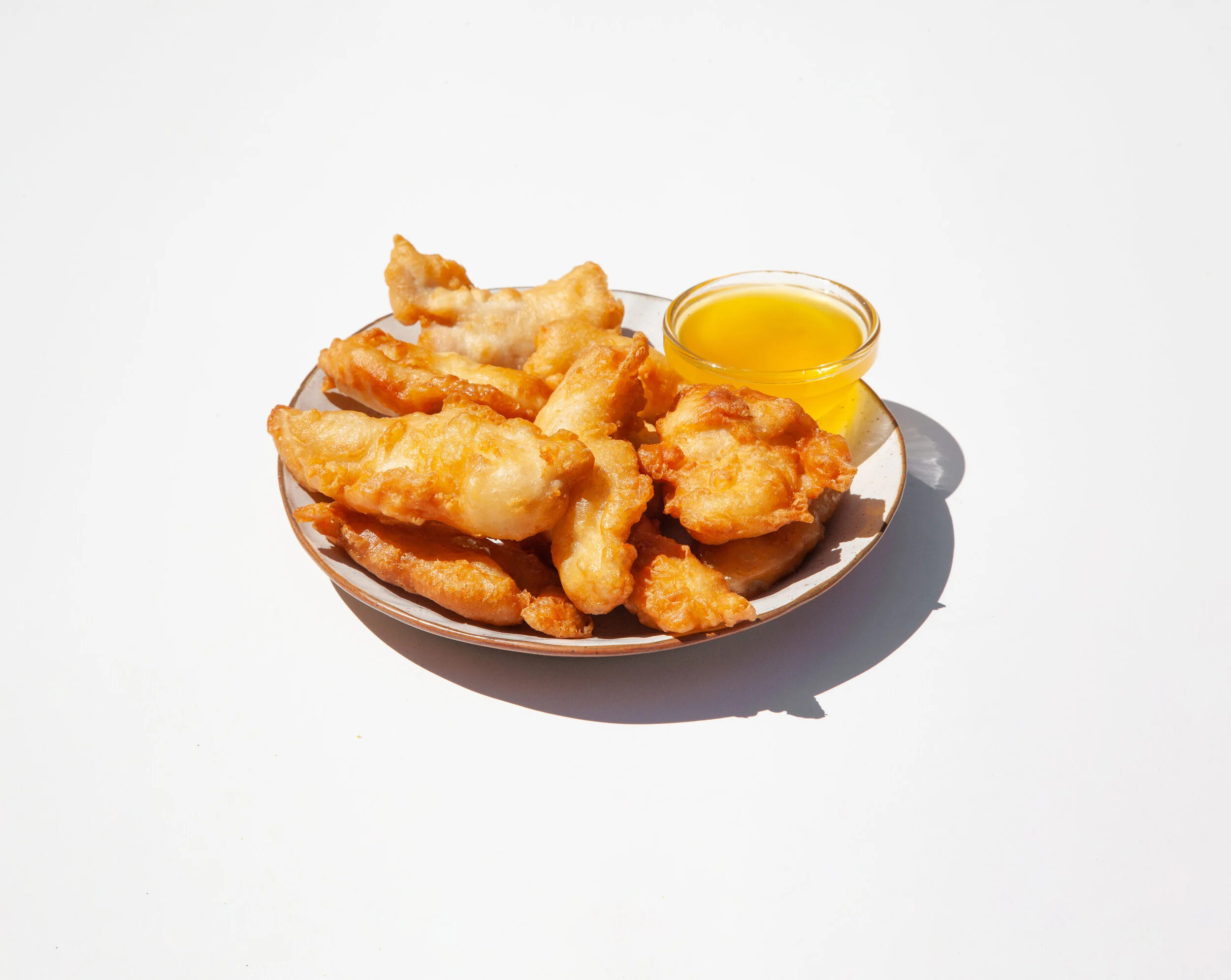 Honey Chicken on White Rice $15.00