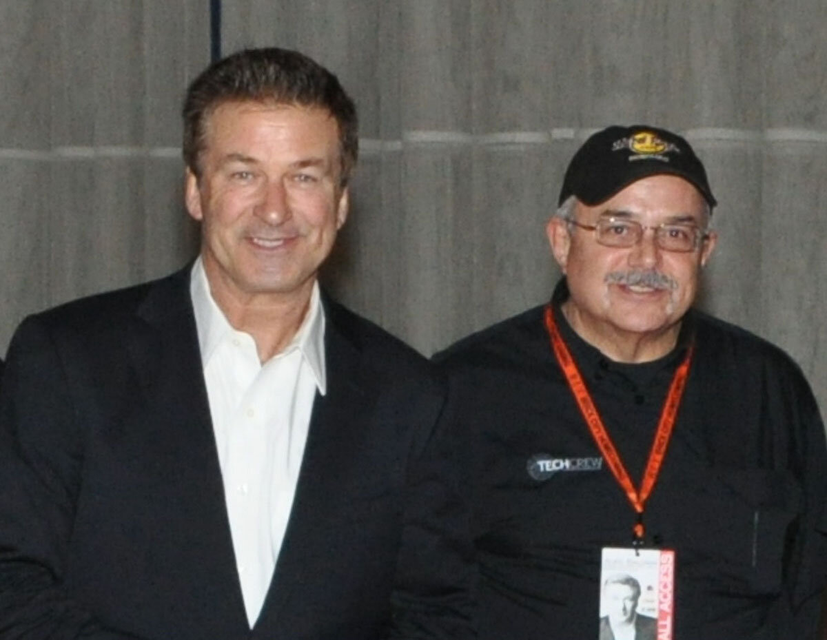 With Alec Baldwin at RIT