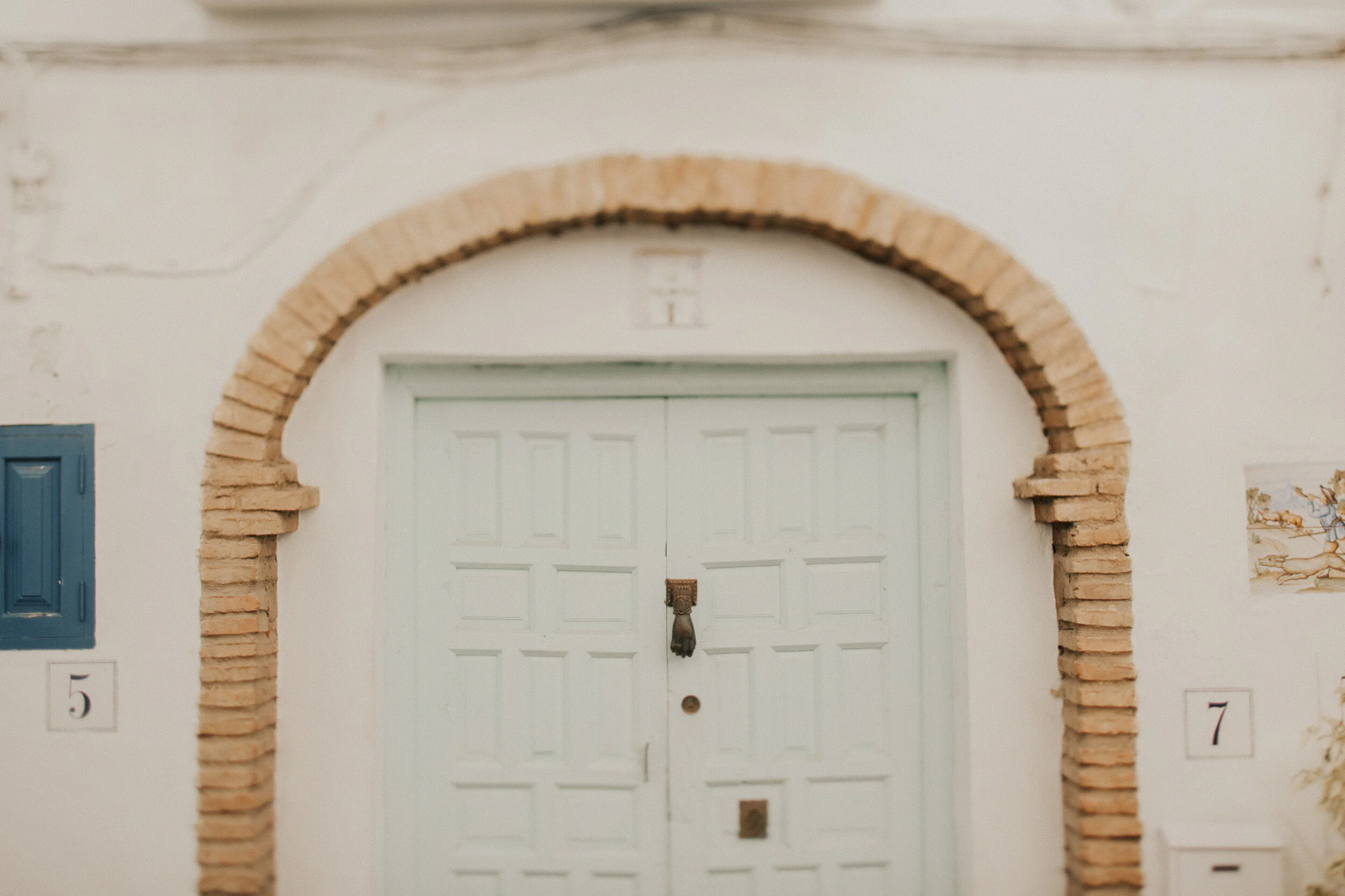 Spain: Turquoise Door