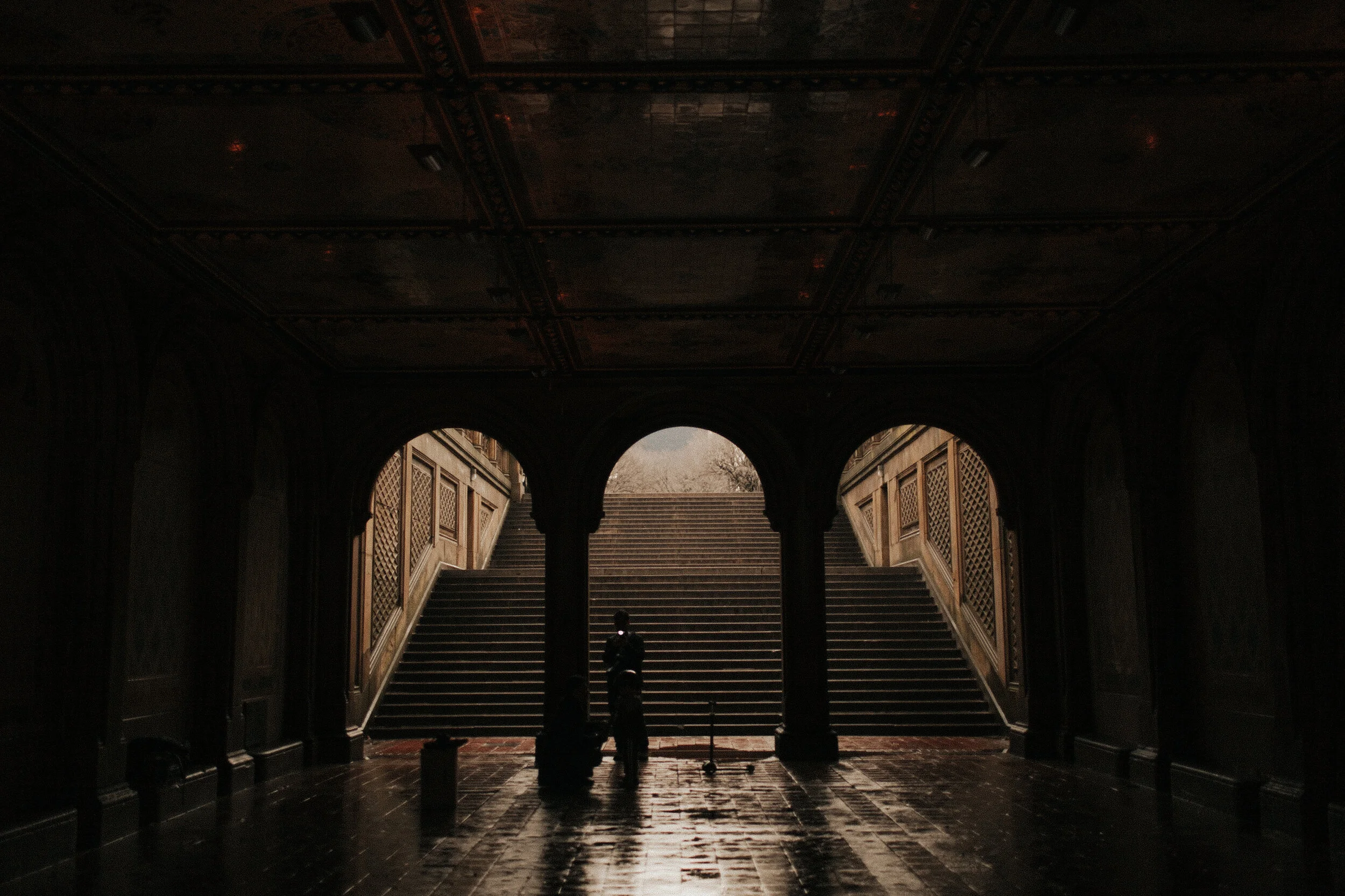 New York: Central Park Stairs