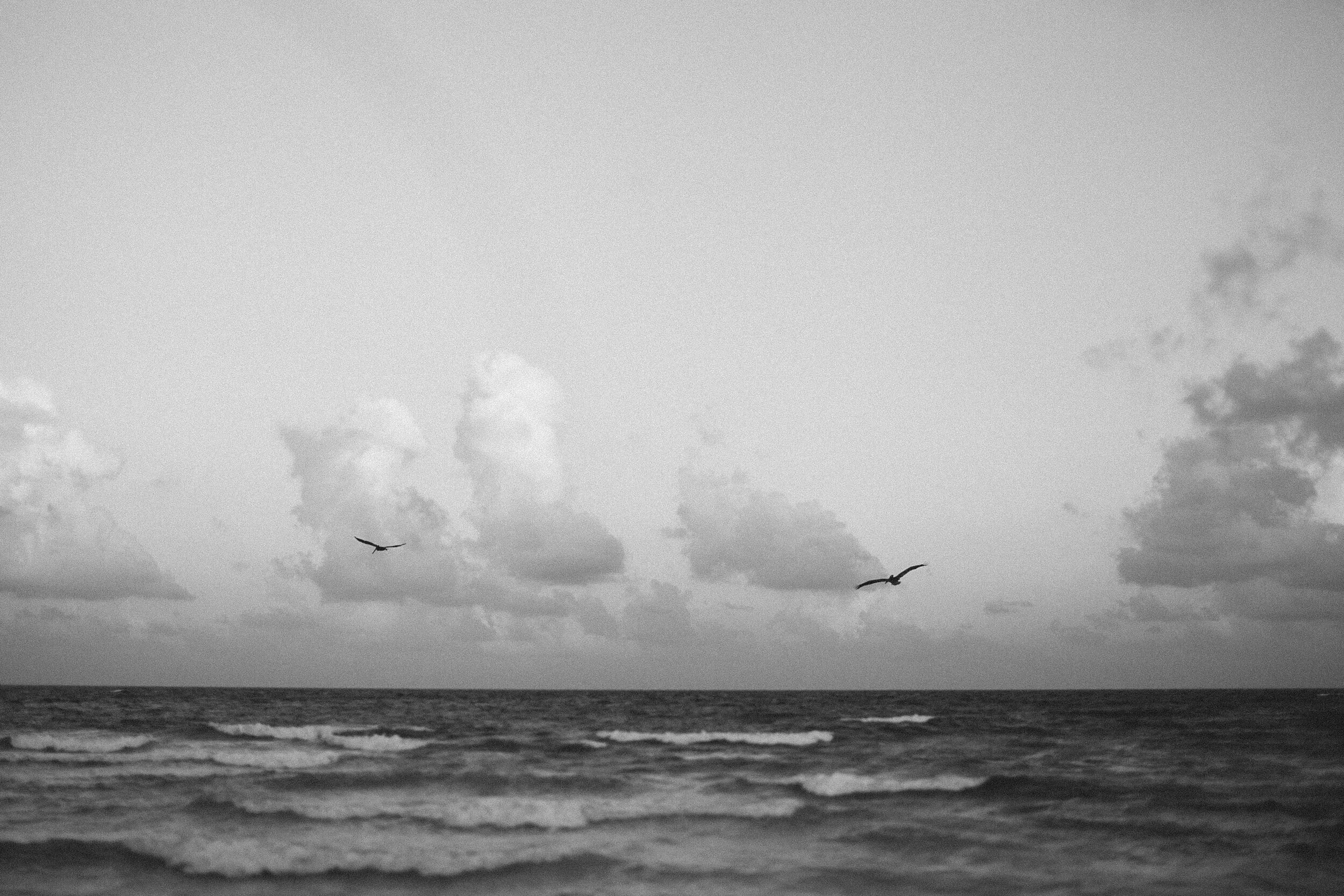 Tulum: Up Above (B&W)