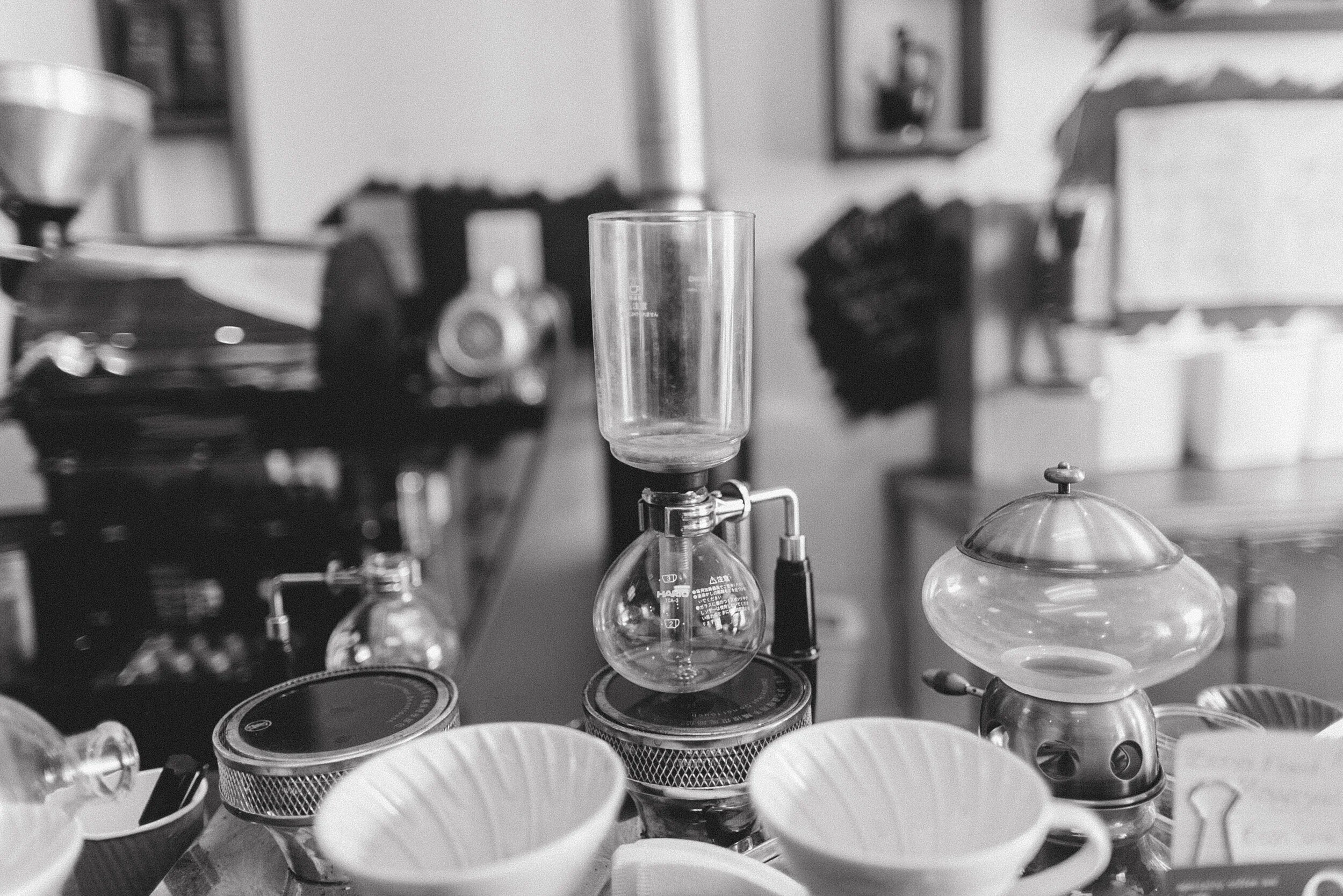 Australia: Coffee Shop (B&W)