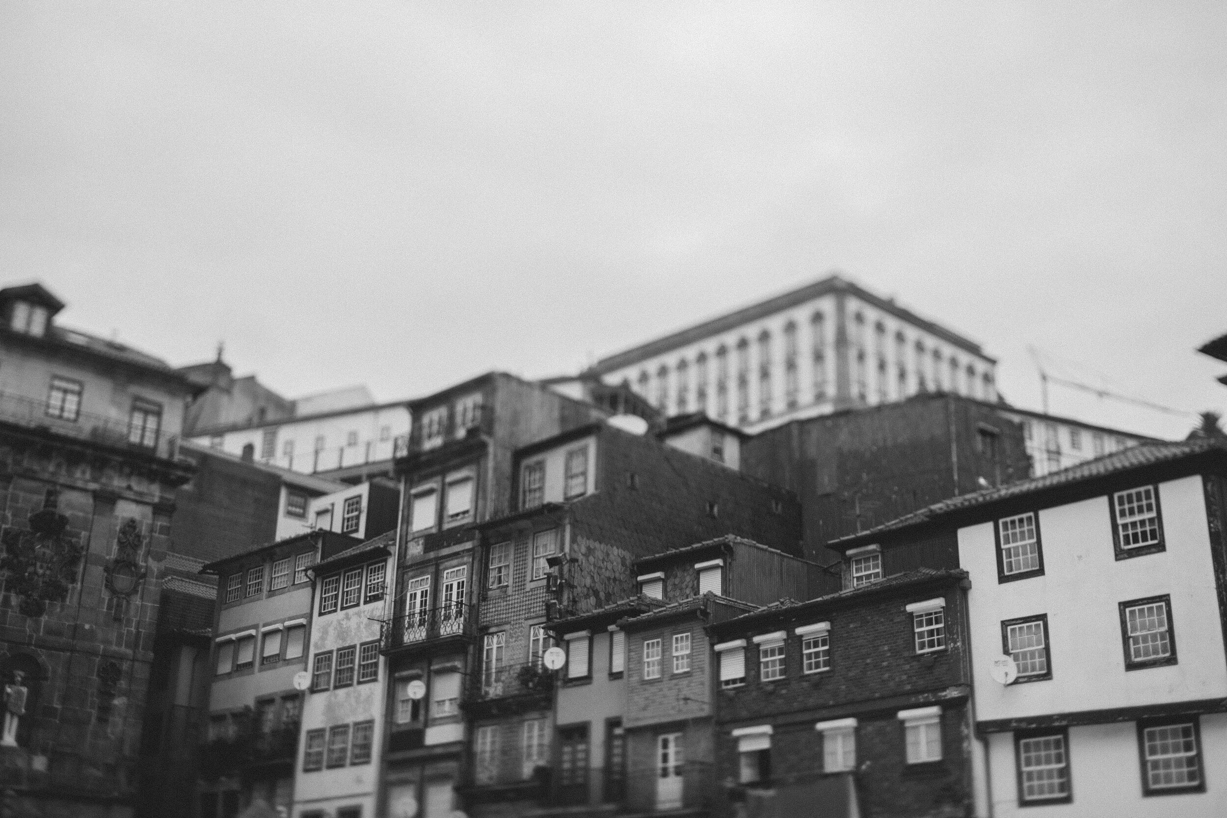 Portugal: Layers (B&W)