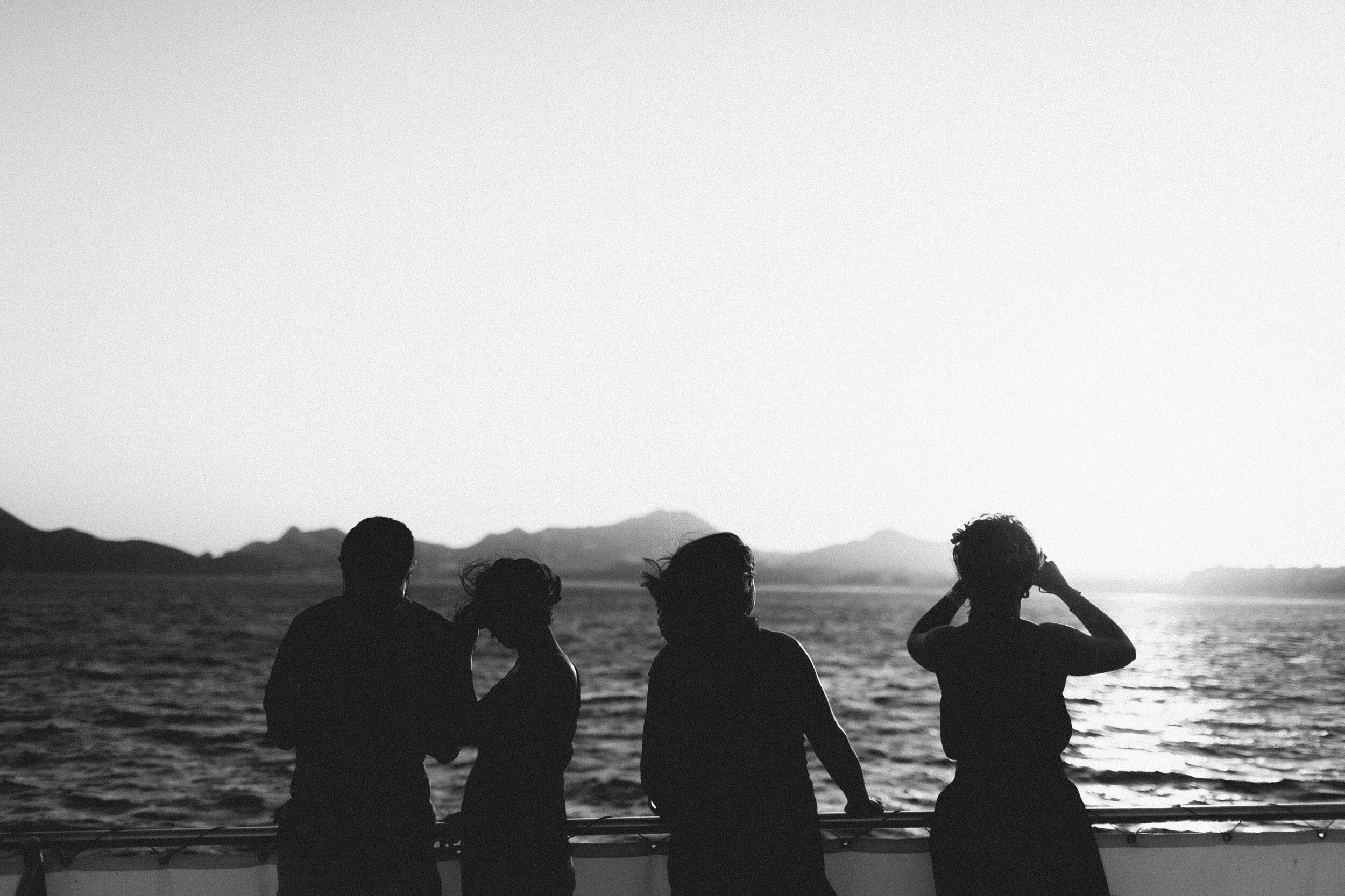 Cabo San Lucas: Sunset Silhouette (B&W)
