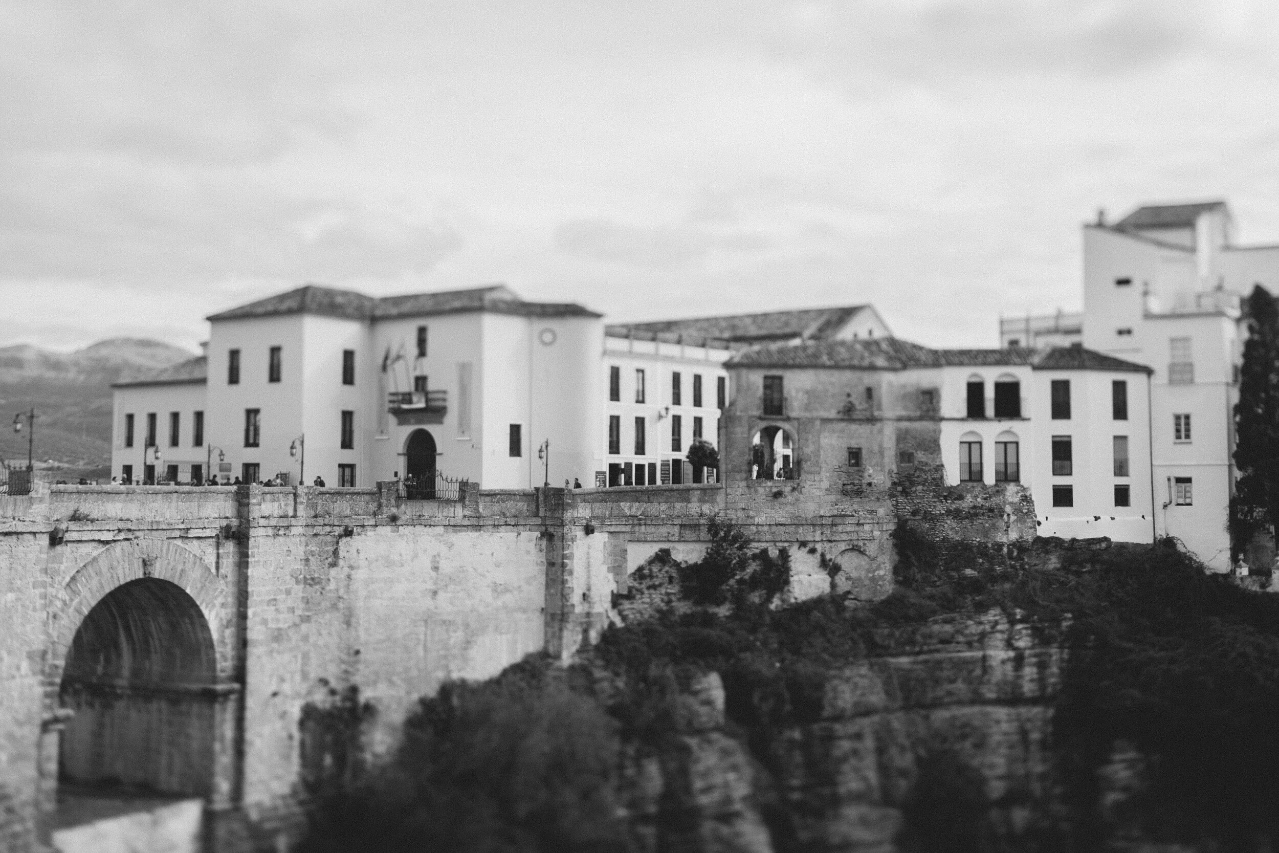Spain: City on the Edge (B&W)