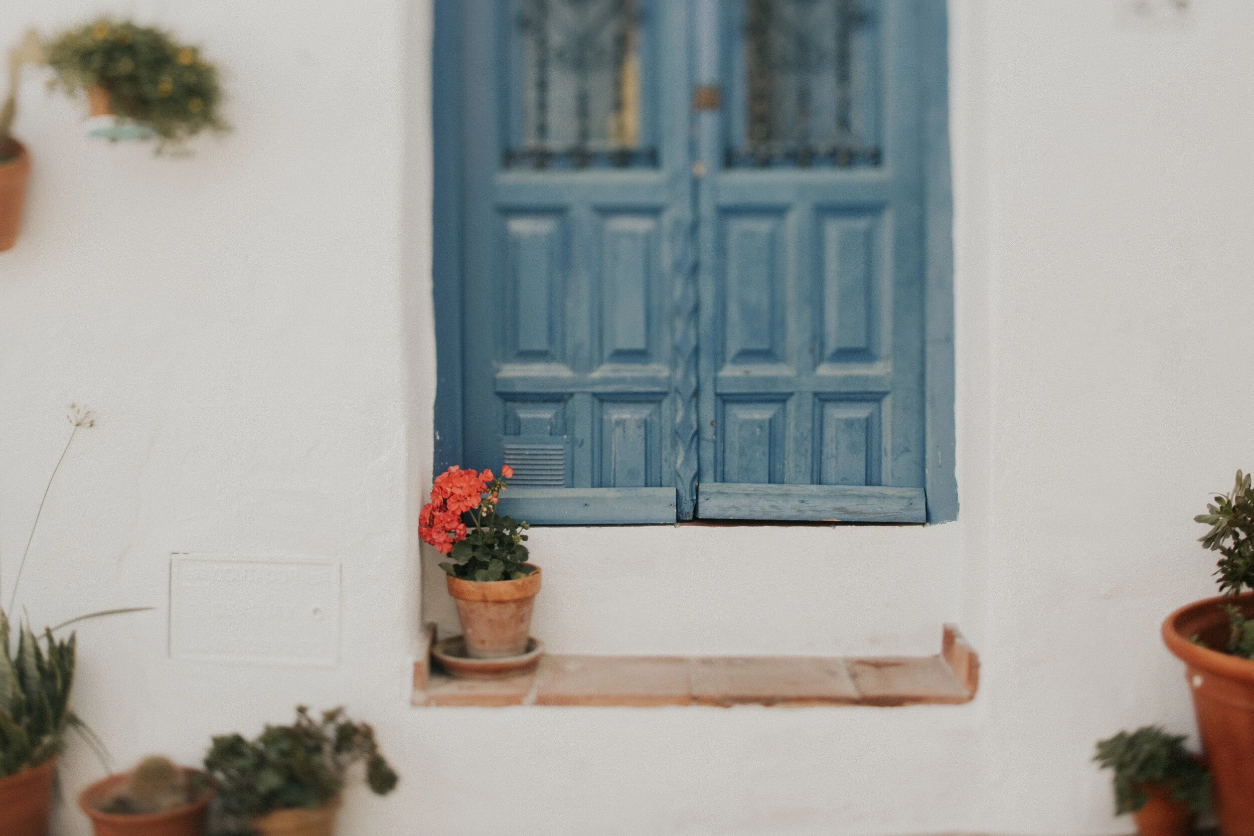 Spain: Blue Doorstep