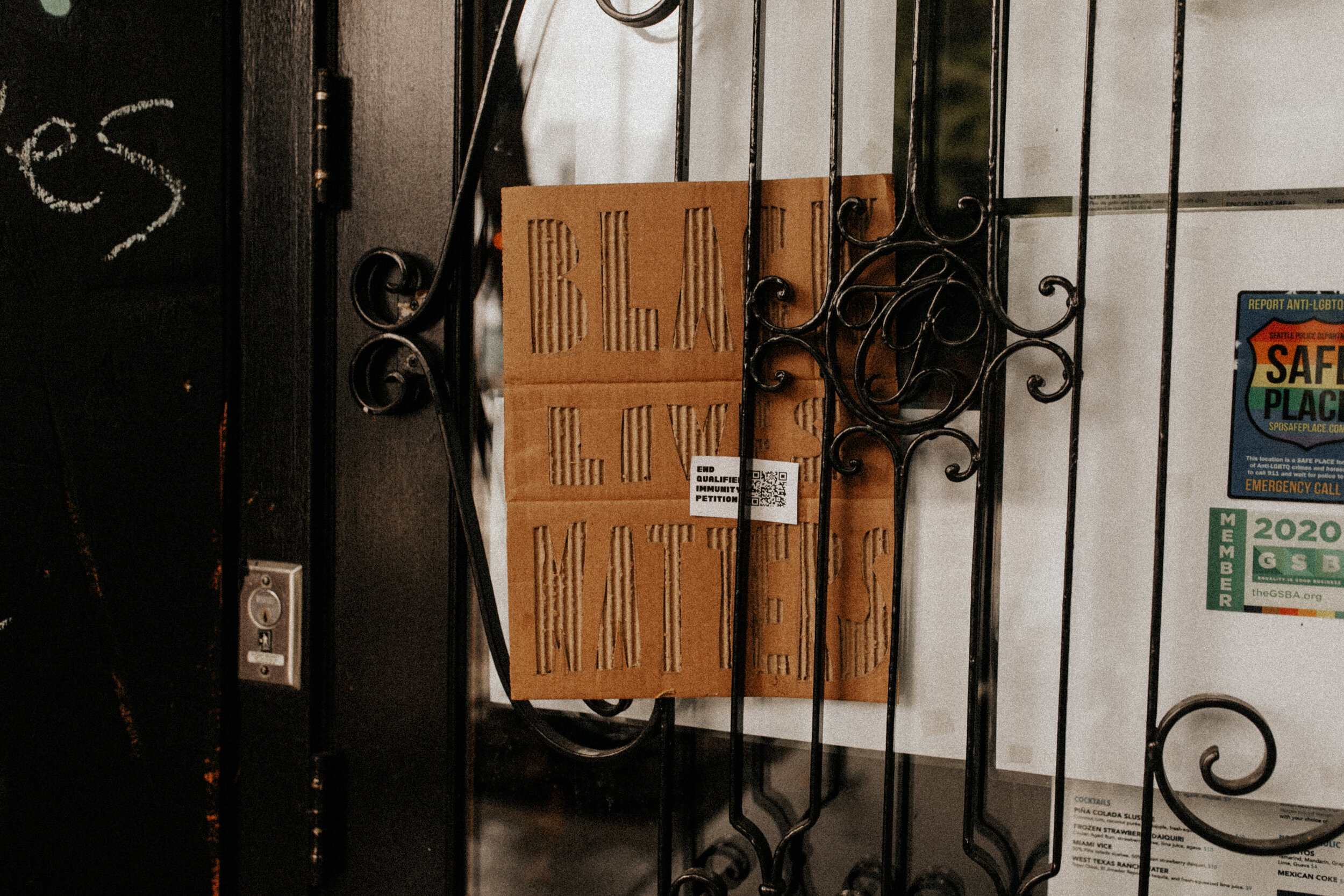 BLM Cardboard Art (Color)