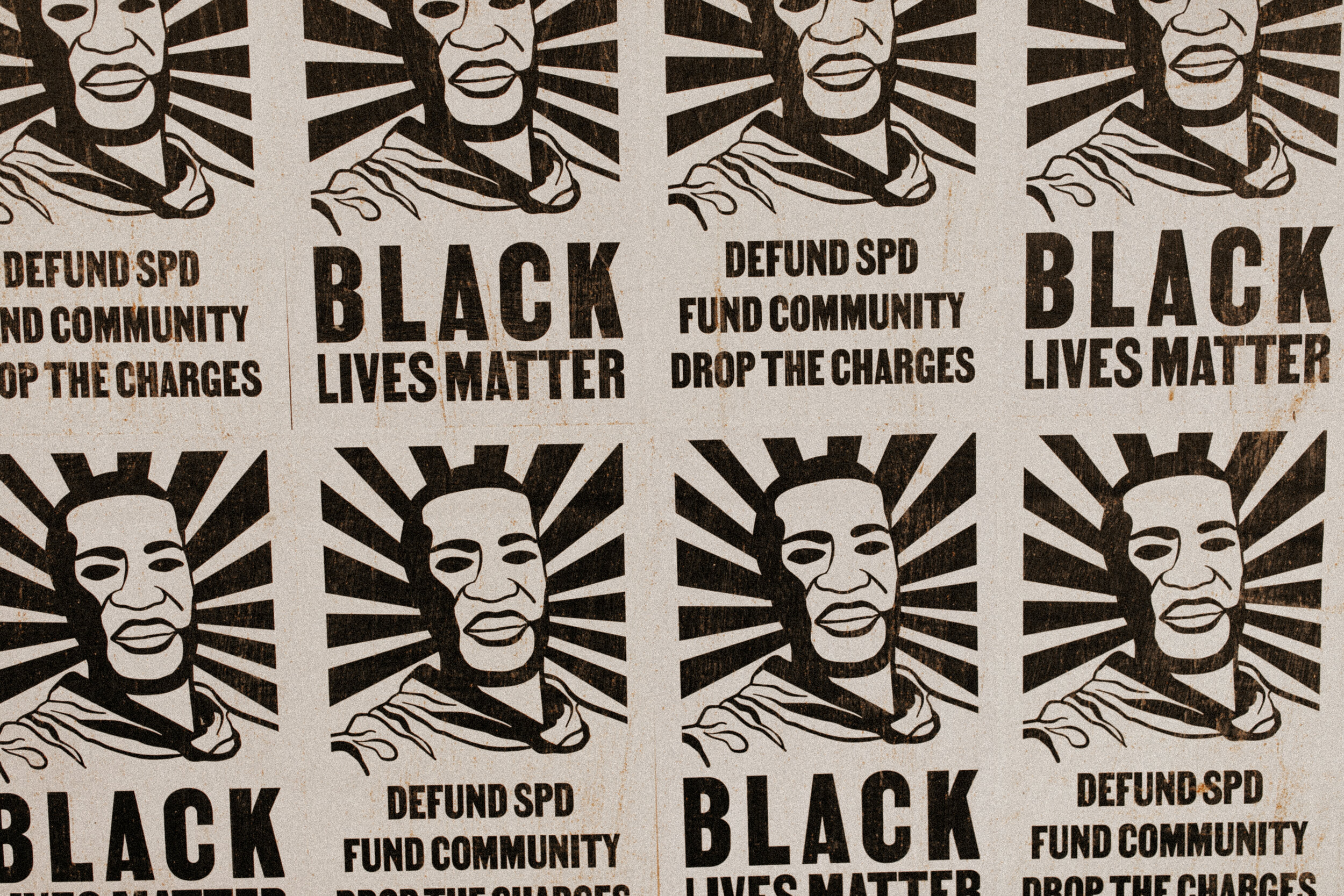 BLM George Floyd Posters (Color)