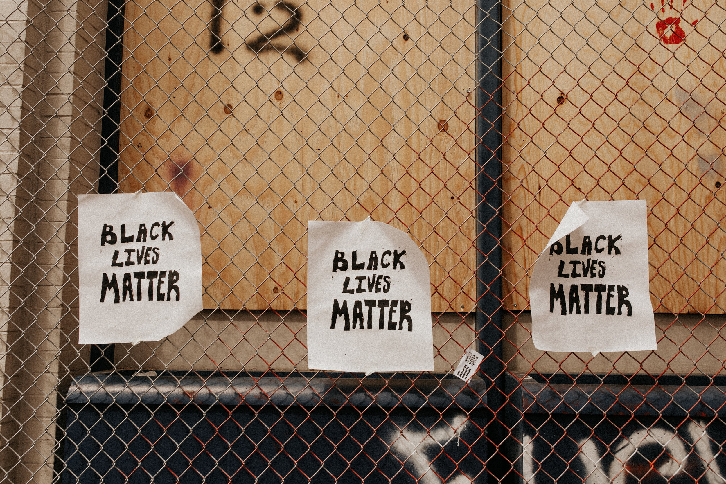 BLM Papered Fence (Color)