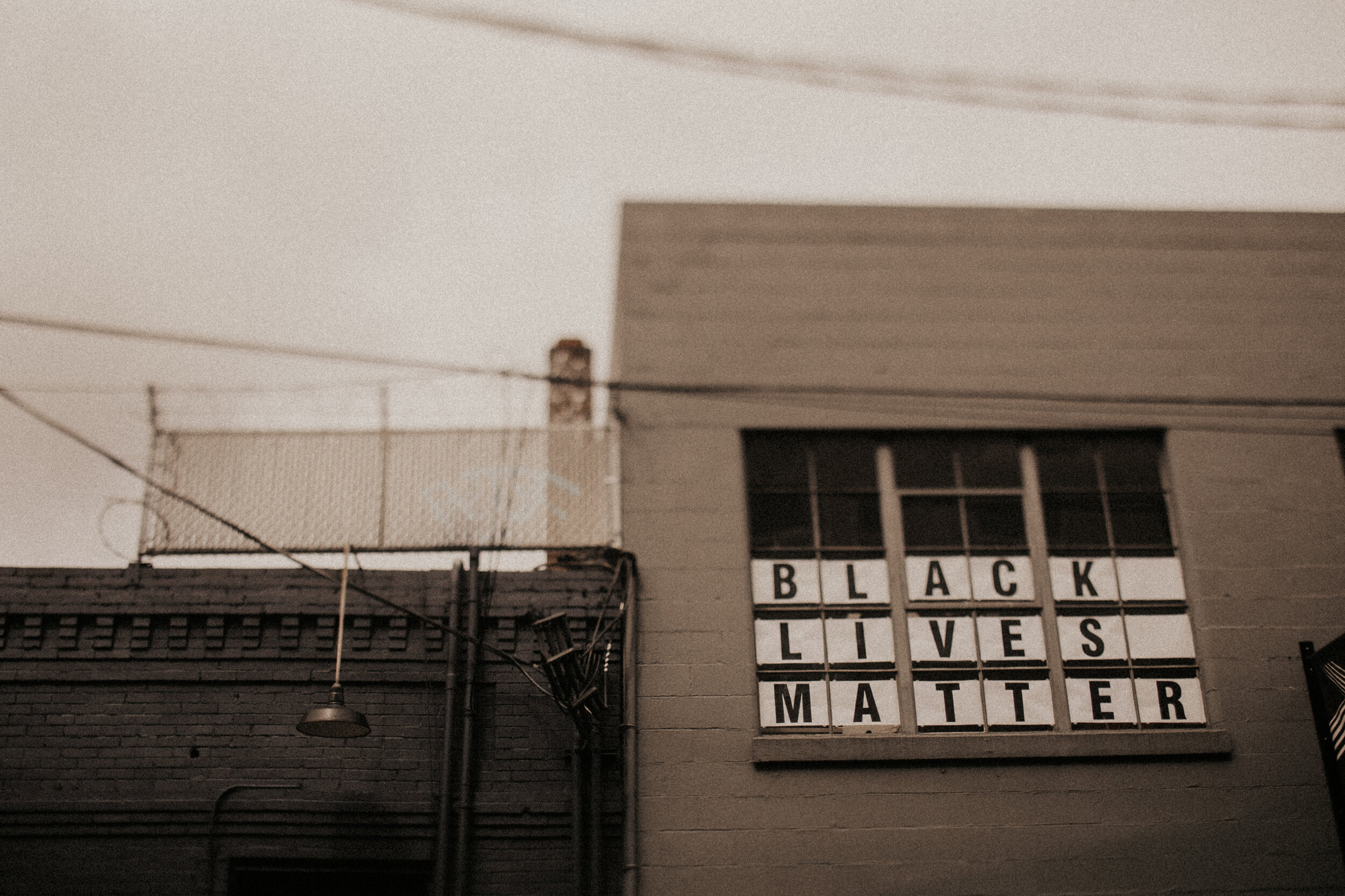 BLM Up In the Window (Color)