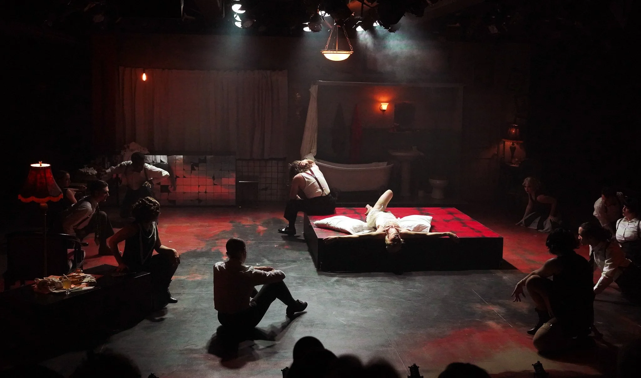 Design for Andrew Lippa's The Wild Party, Playhouse on Park, 2026. Directed by SEAN HARRIS, Choreographed by DARLENE ZOLLER, Music Direction by COLIN BRITT