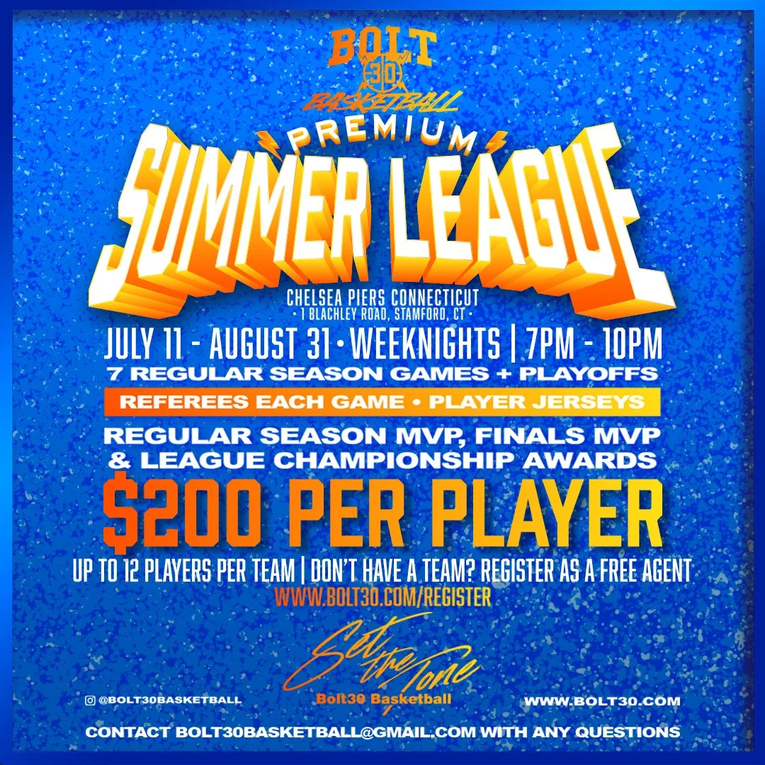 Bolt30 Men's Summer League