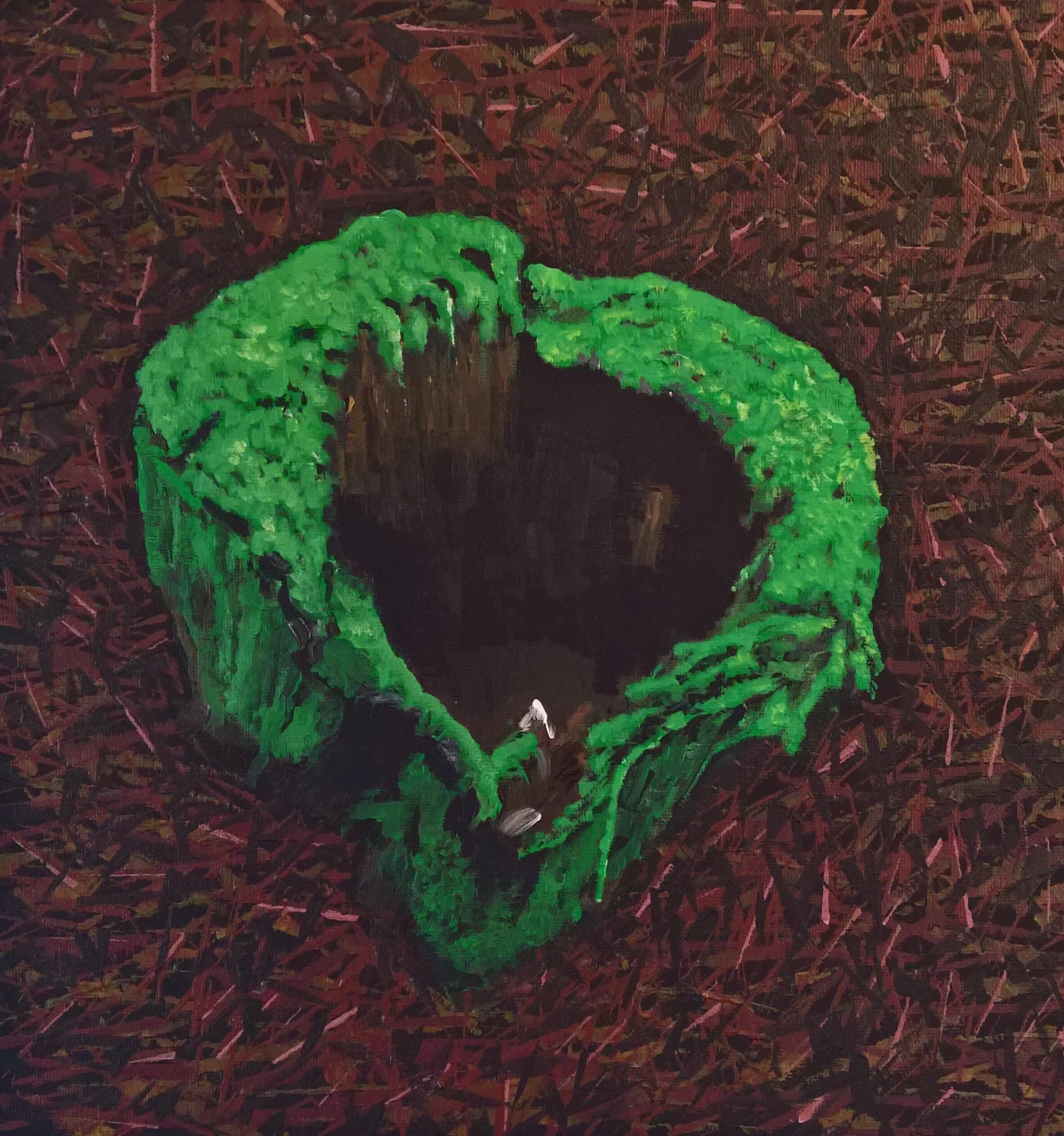 12 x 12 acrylic on canvas - no frame