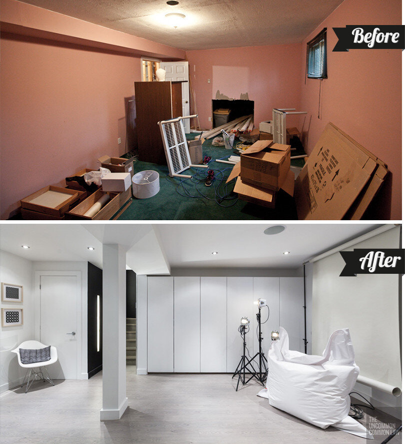 Before And After: Home  Studio Design