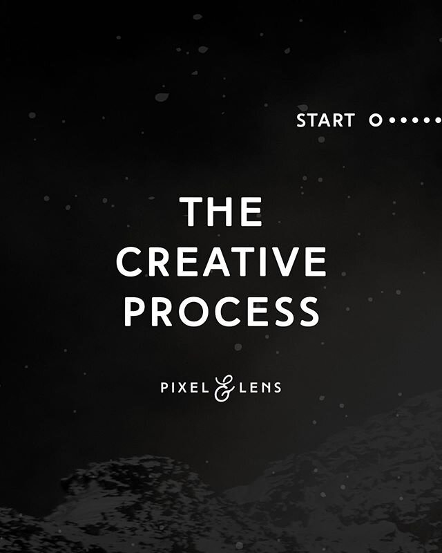 The Creative Process. Swipe ➡️ When you feel like quitting on a project, remember this and keep going! 
What stage are you in right now? 
#pixelandlensclub