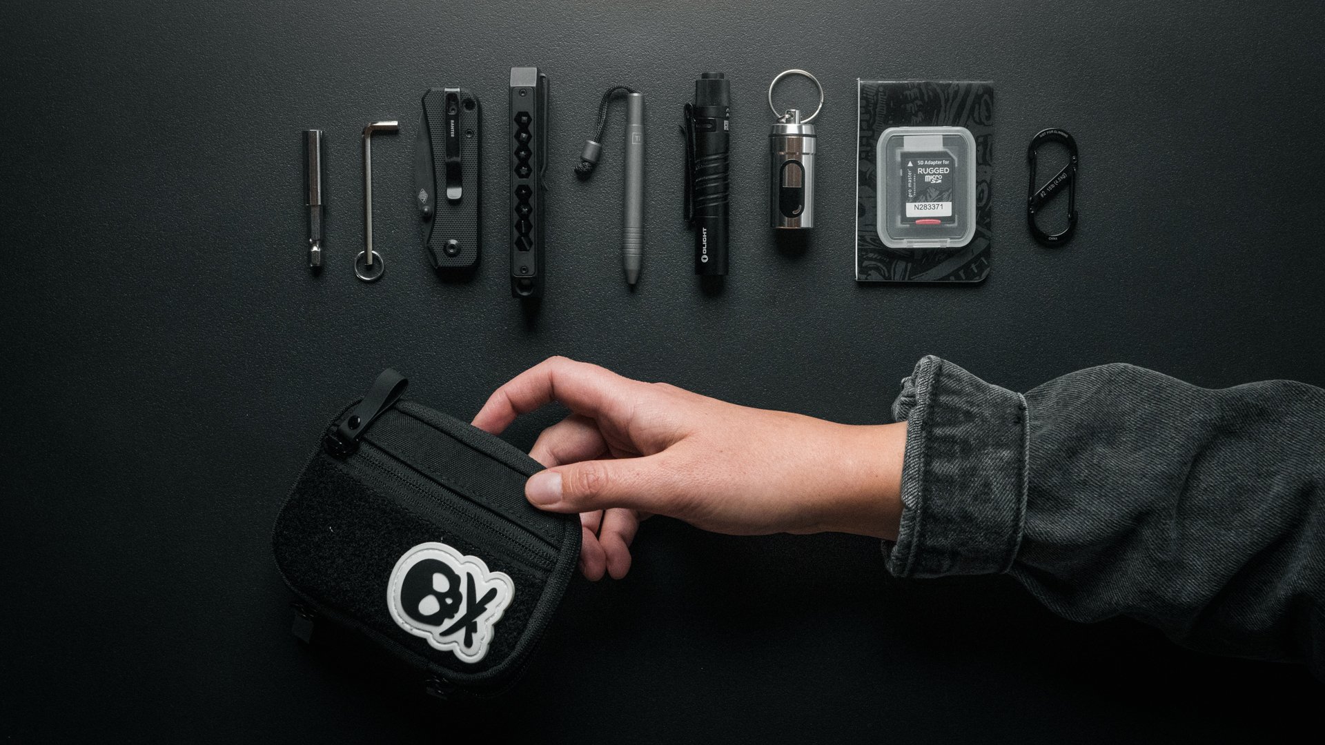 What's In My (Helicopter) EDC Pouch — Becki and Chris