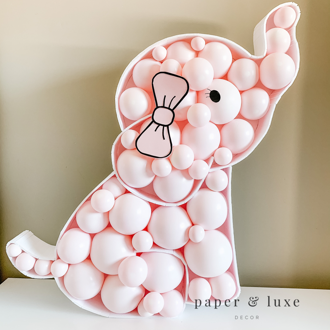 Elephant Baby Shower Decoration Diy Paper And Luxe