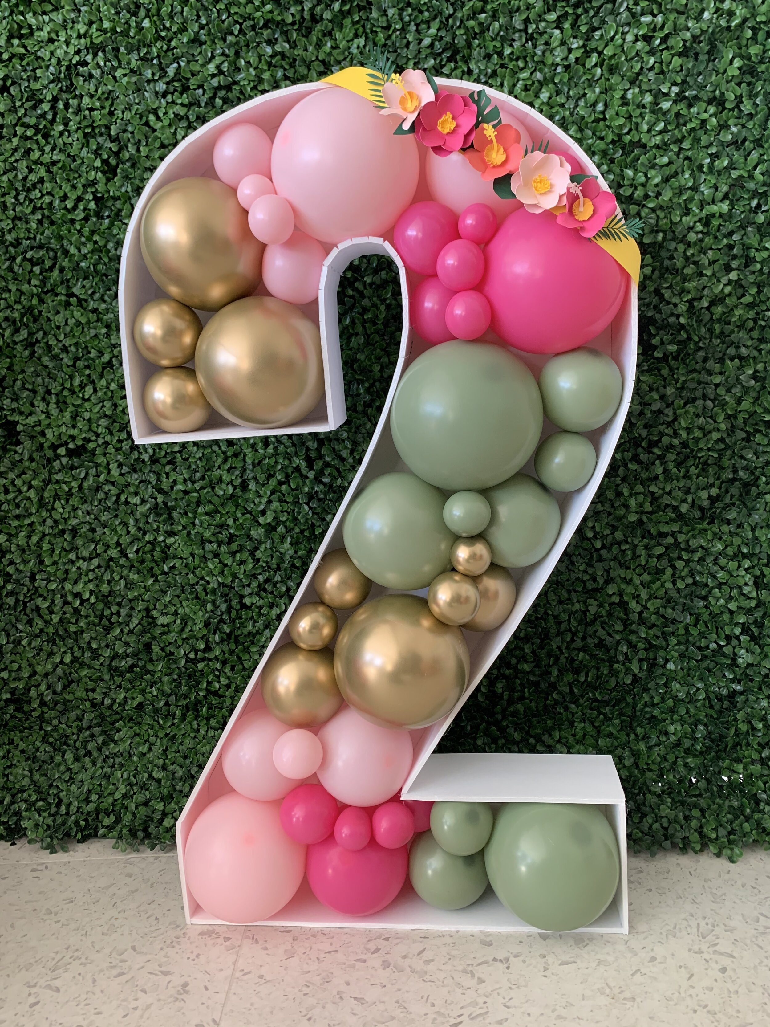 Balloon Mosaic Paper and Luxe