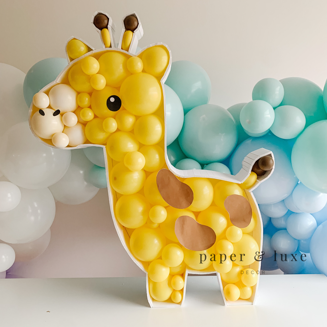 Giraffe Baby Shower THEME DIY