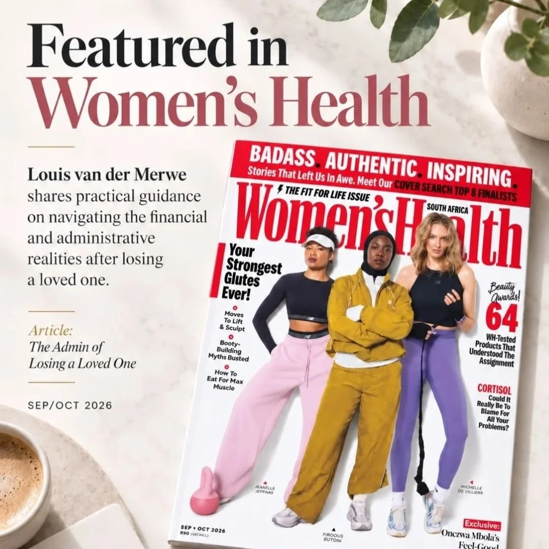 Louis van der Merwe featured in Women’s Health magazine