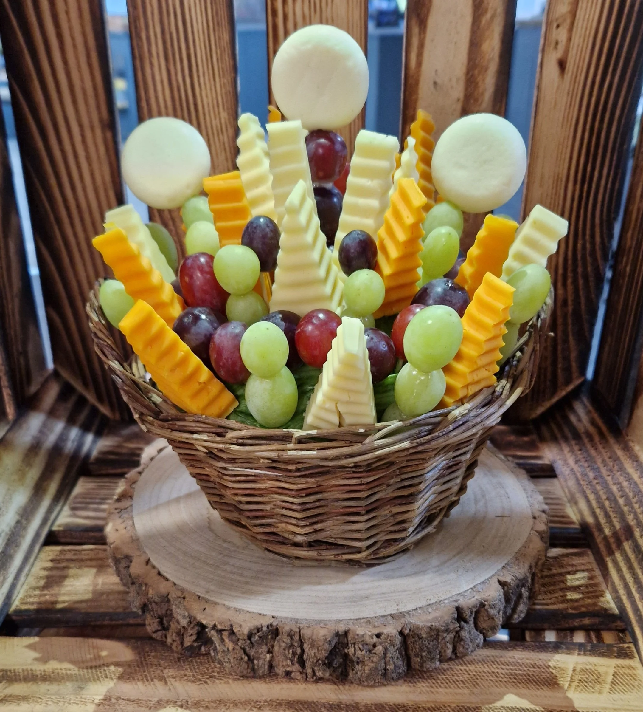 Cheese & Grape Medley