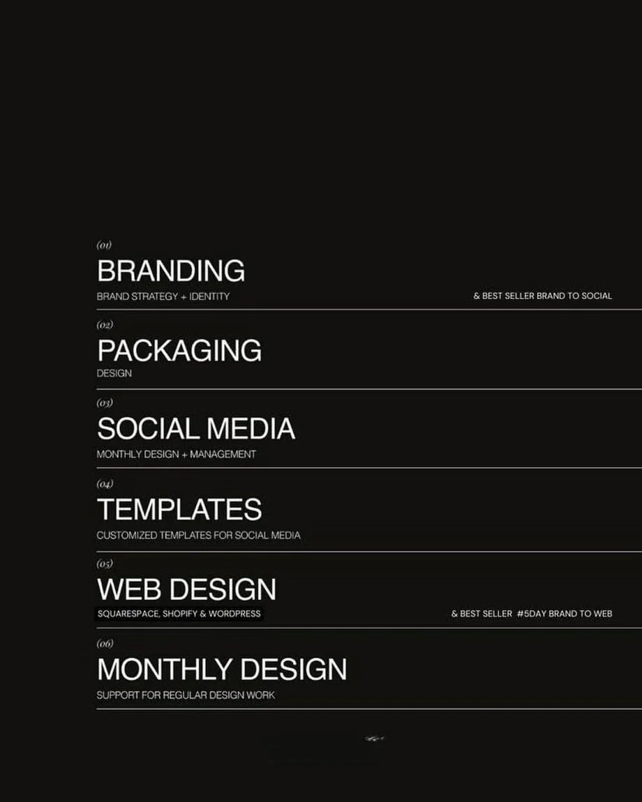 Your brand should do more than look good &mdash; it should bring clients.
I design and structure brands for beauty and service-based businesses so everything feels premium and converts into enquiries.
Services include: &ndash; Branding &amp; identity