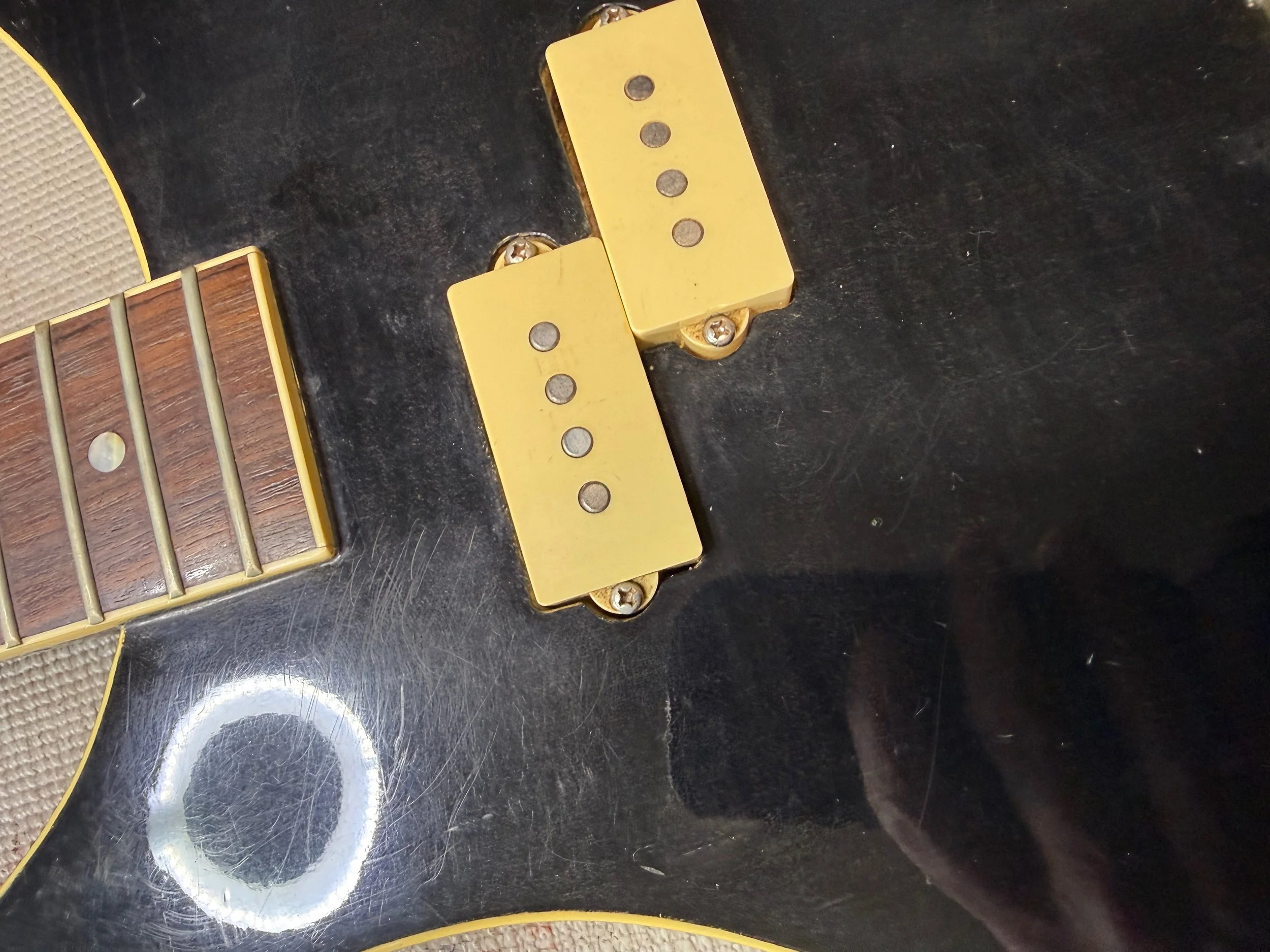More visible scratches that will need to be polished out